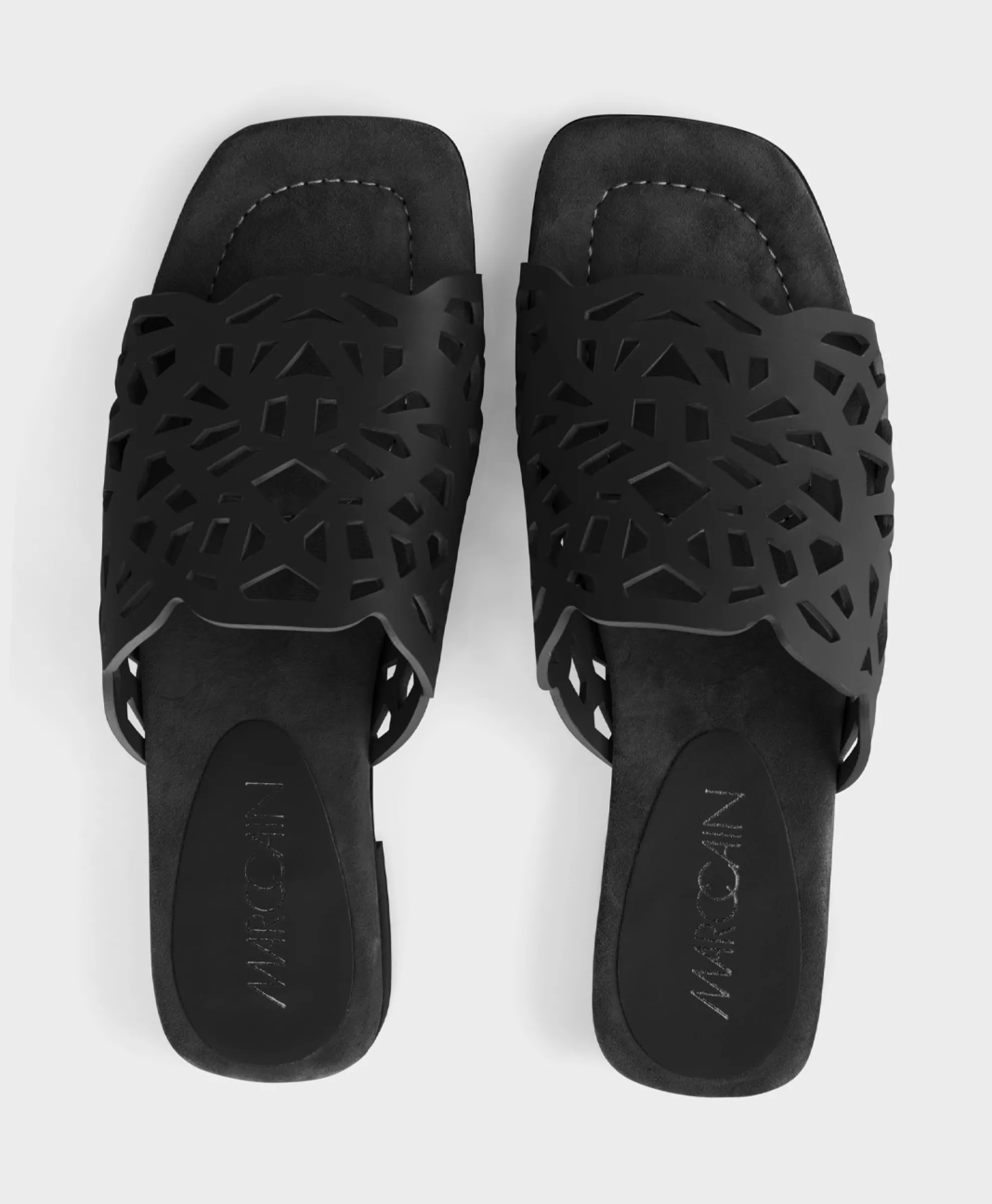 Marccain Bags And Shoes Sandaal Ub Sg.18 L28 Zwart