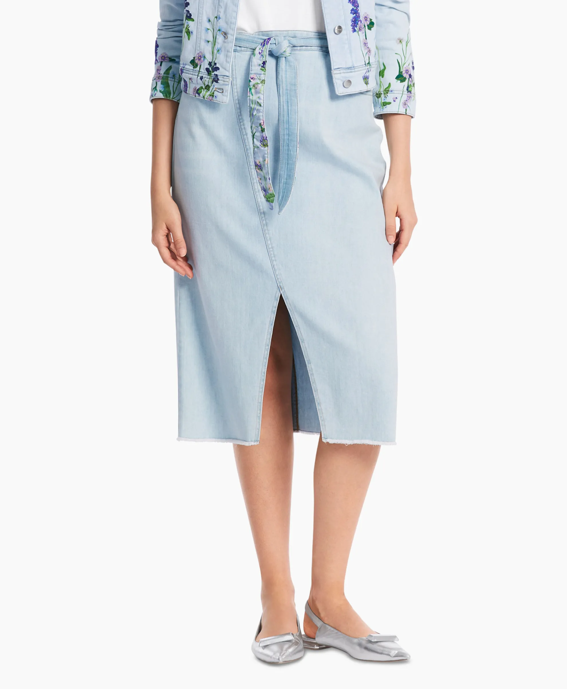 Marccain Collectie Rok Wc 71.05 D04 Licht Blauw