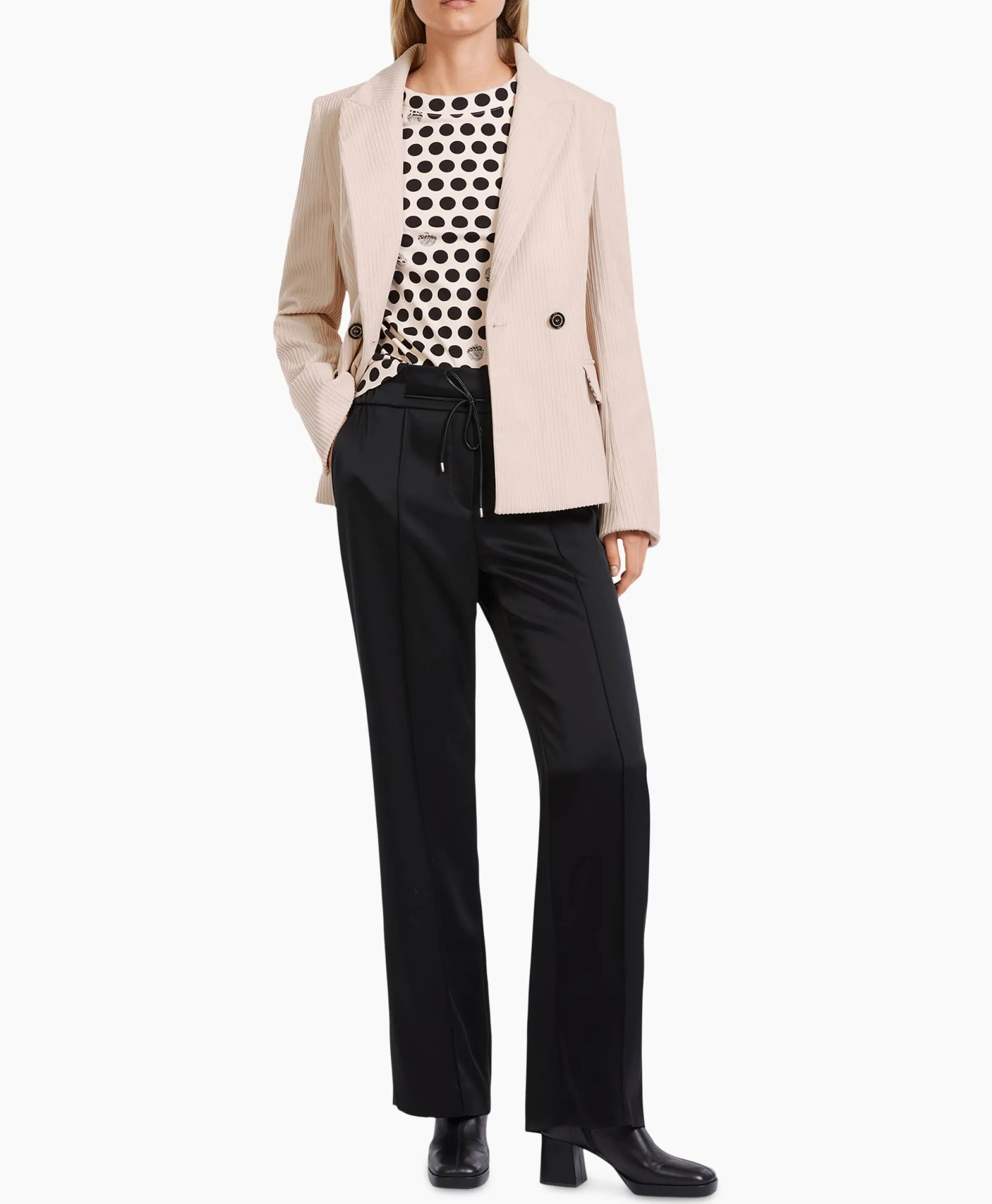 Marccain Collectie T-Shirt Vc 48.45 J08 Zwart