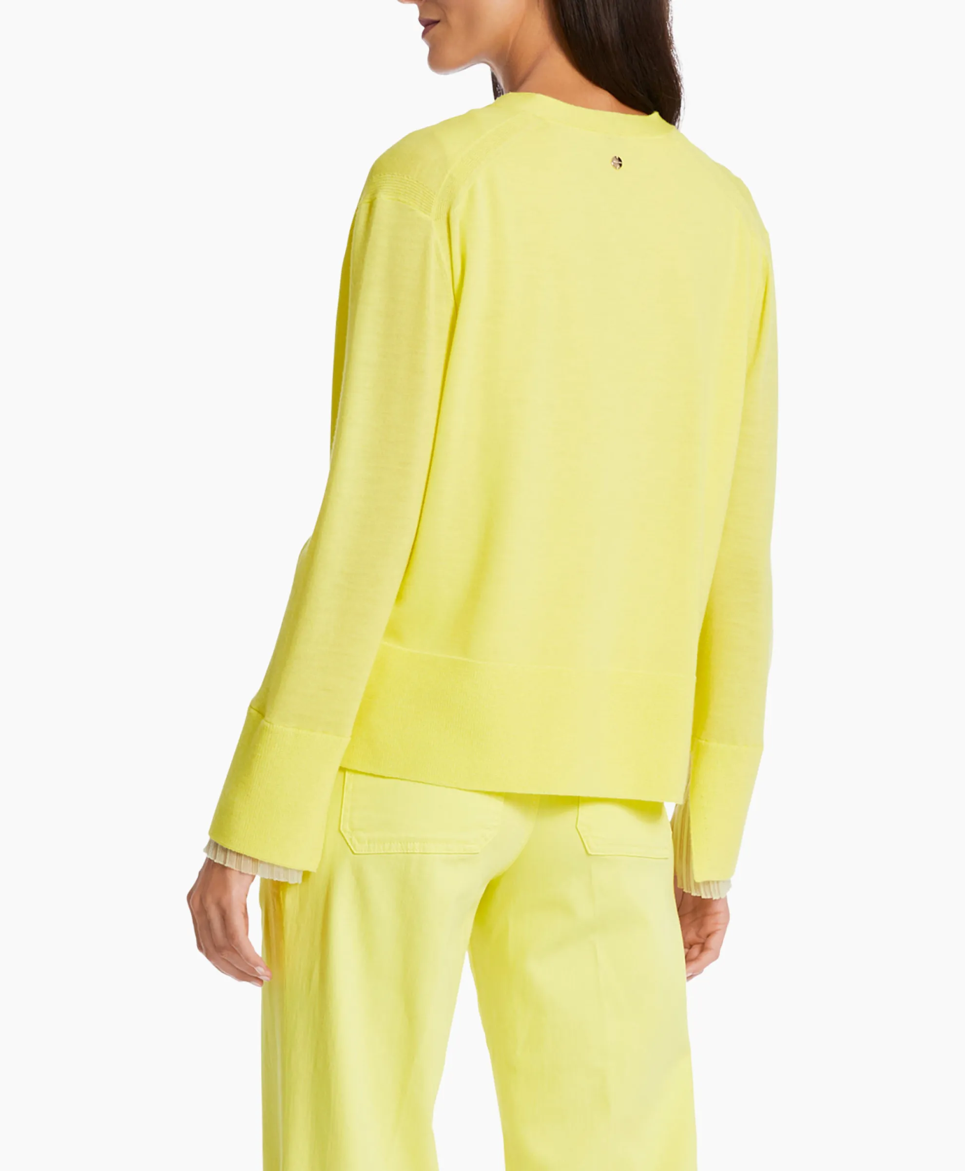 Marccain Collectie Vest Wc 39.10 M73 Midden Geel