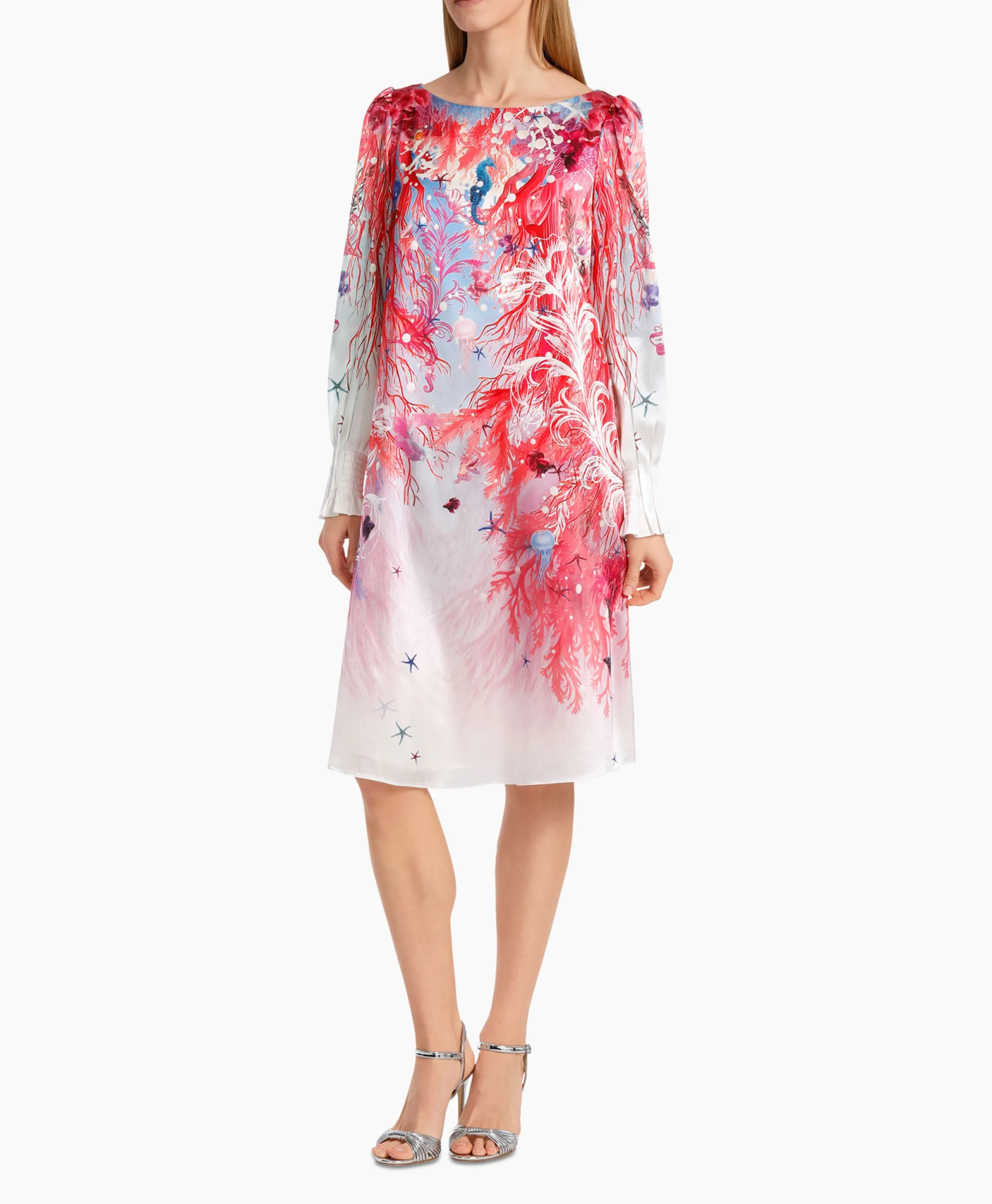 Marccain Collectie Jurk Wc 21.69 W89 Zalm