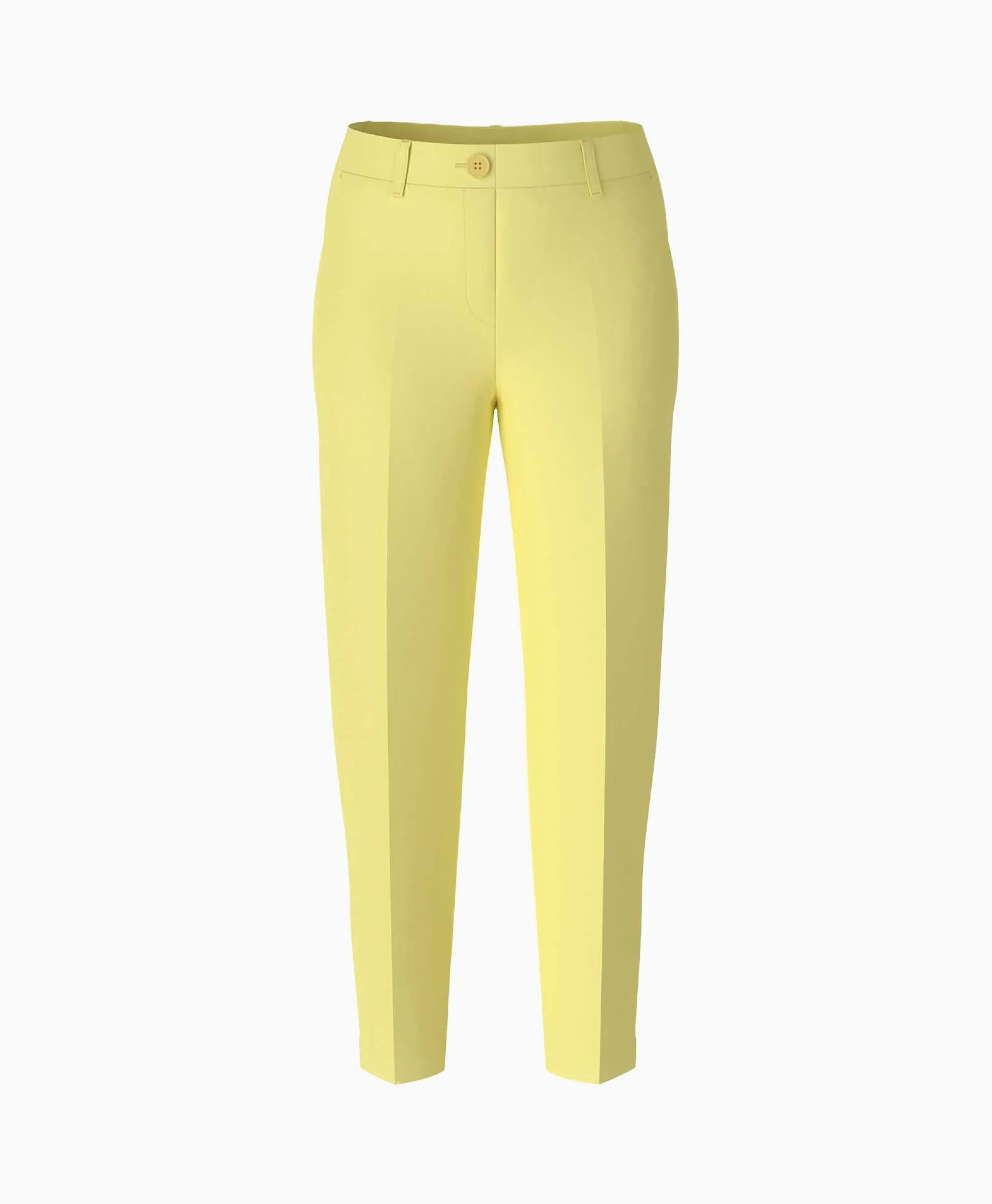 Marccain Collectie Broek Wc 81.31 W45 Midden Geel