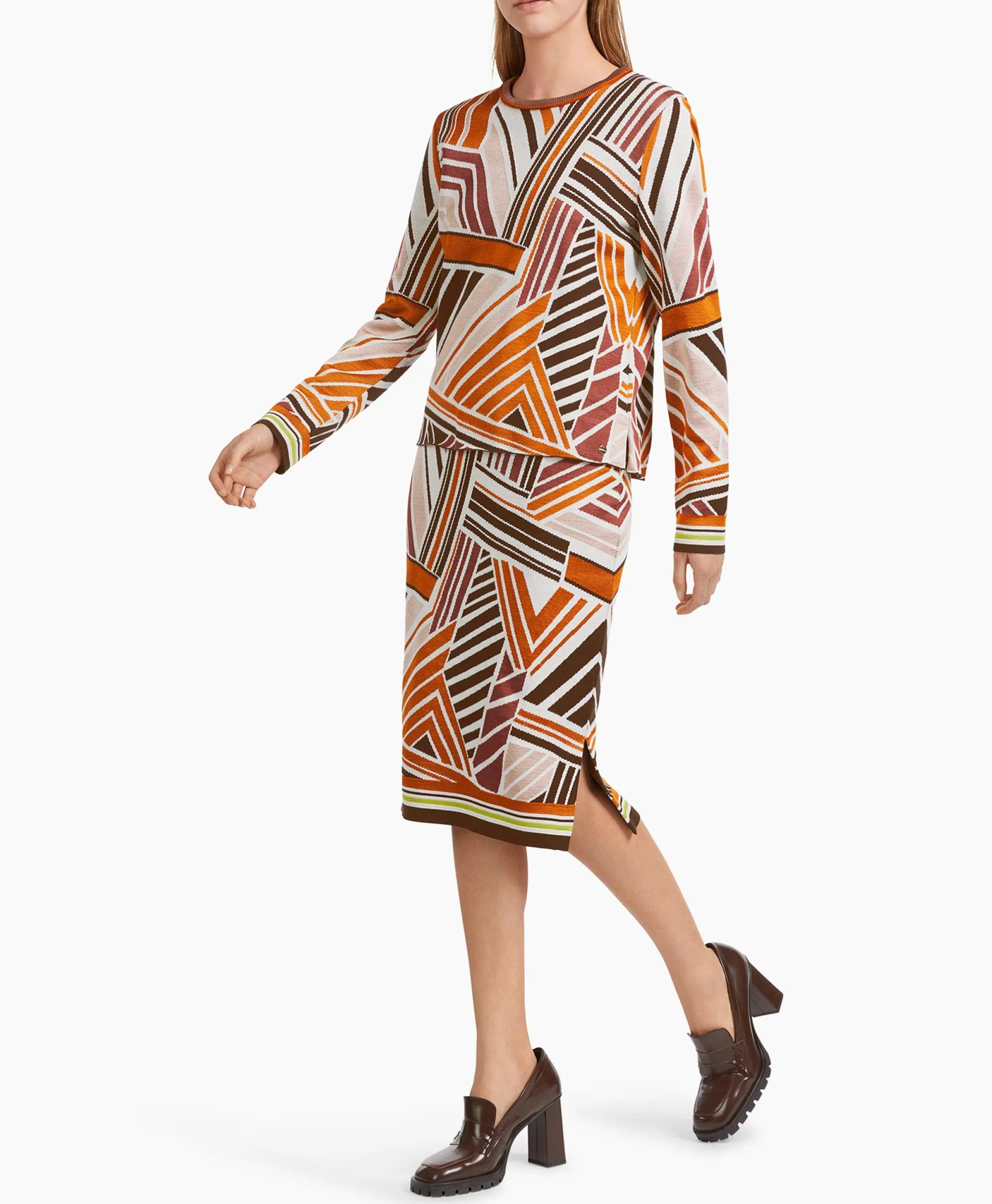 Marccain Collectie Pullover Vc 41.27 M31 Geel