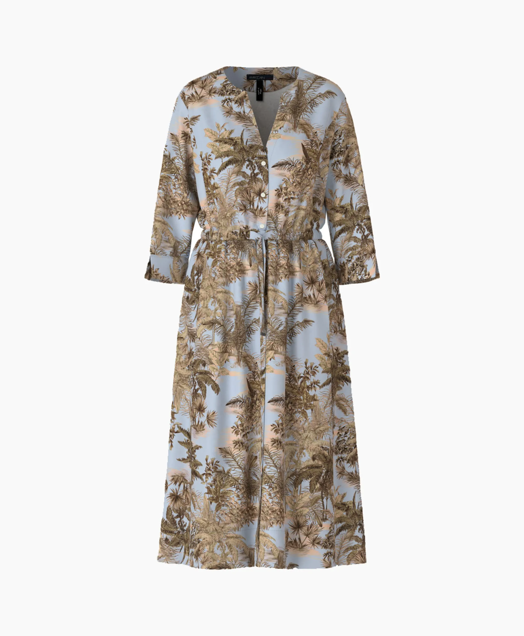 Marccain Collectie Mini Jurk Uc 21.24 W54 Blauw