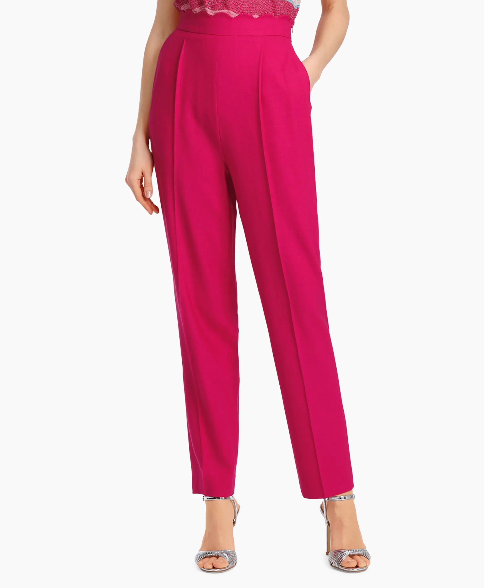 Marccain Collectie Broek Wc 81.48 W86 Print + 2 Kleurig