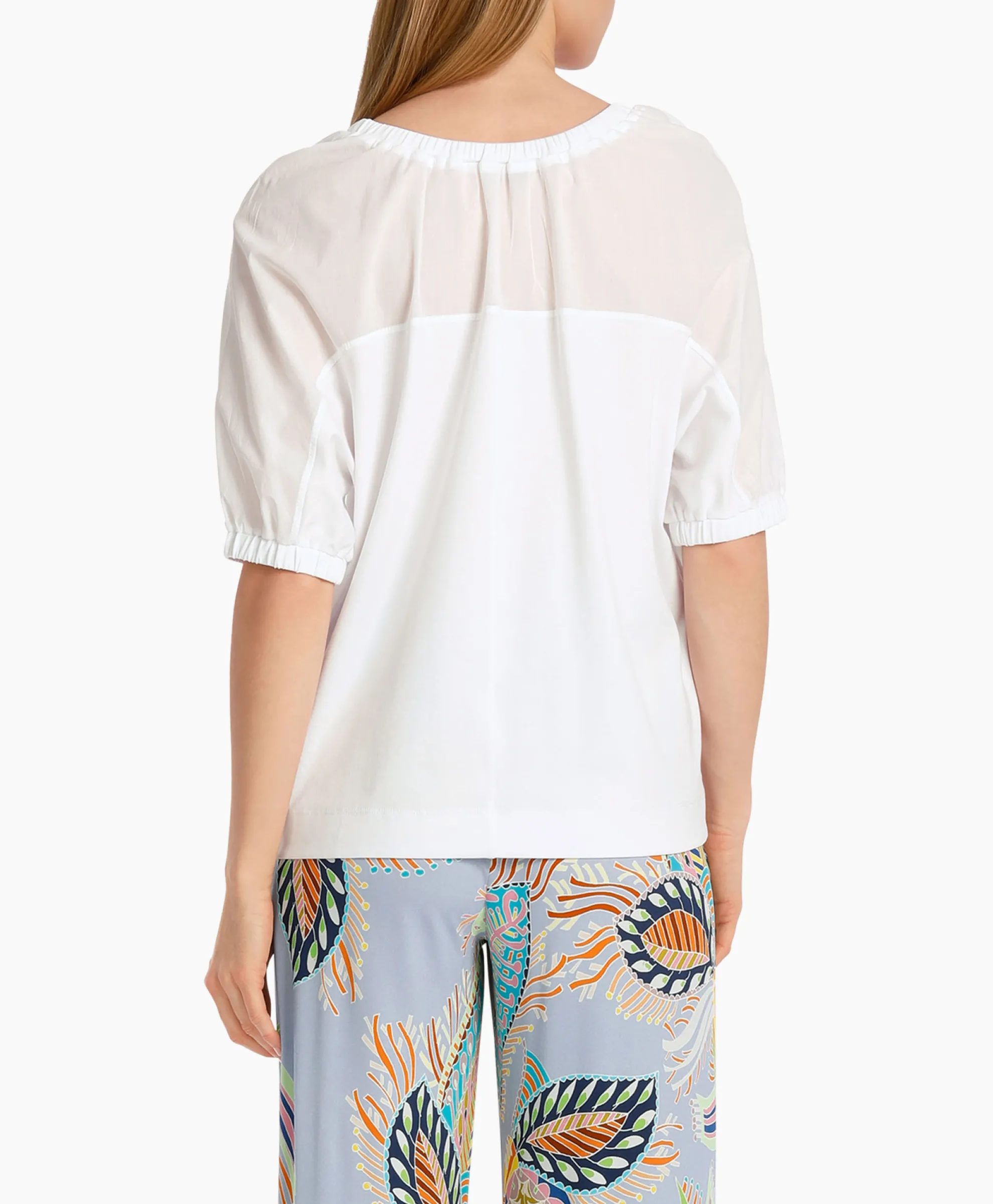 Marccain Collectie T-Shirt Wc 48.50 J14 Wit