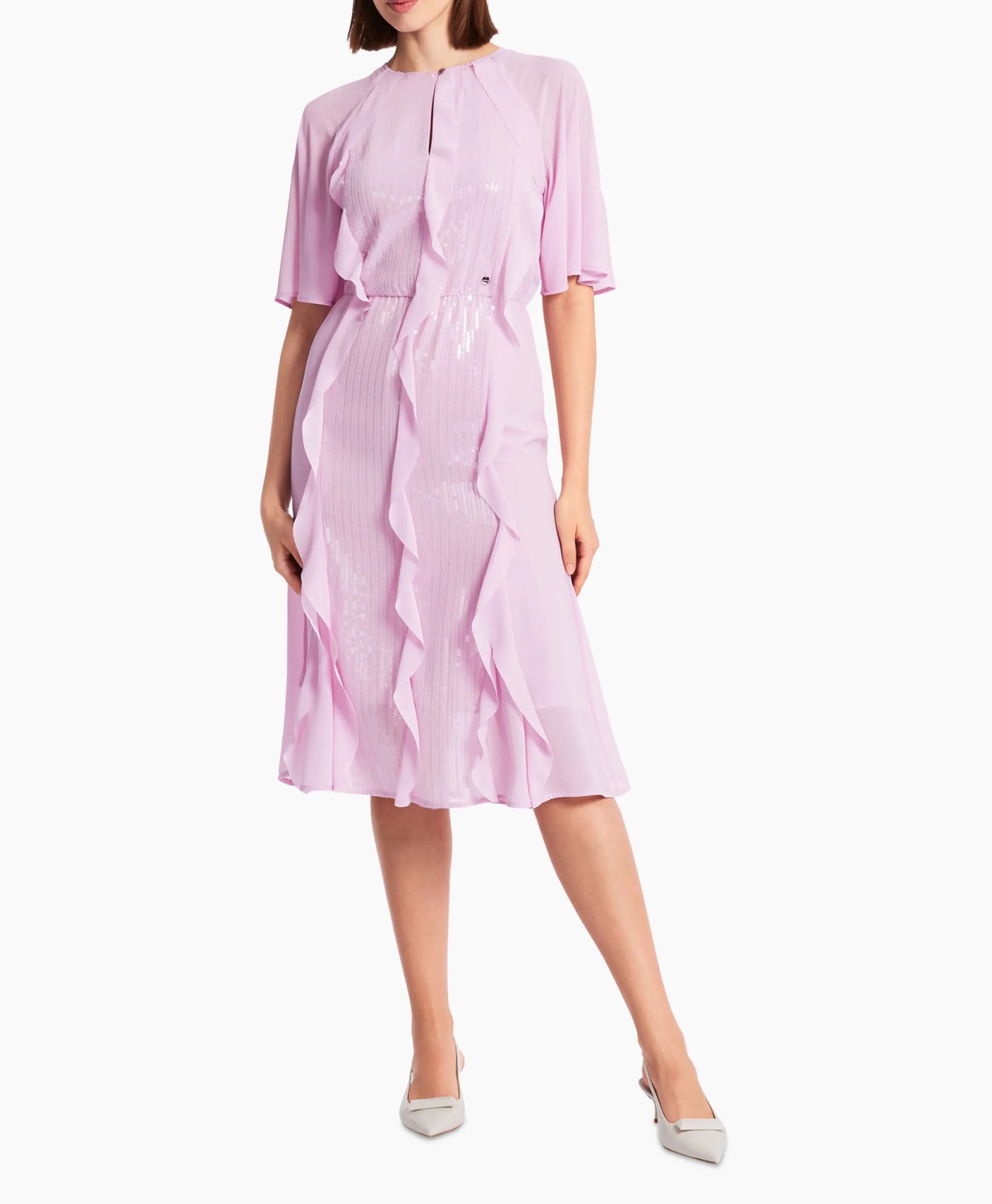 Marccain Collectie Jurk Wc 21.35 W44 Lavendel