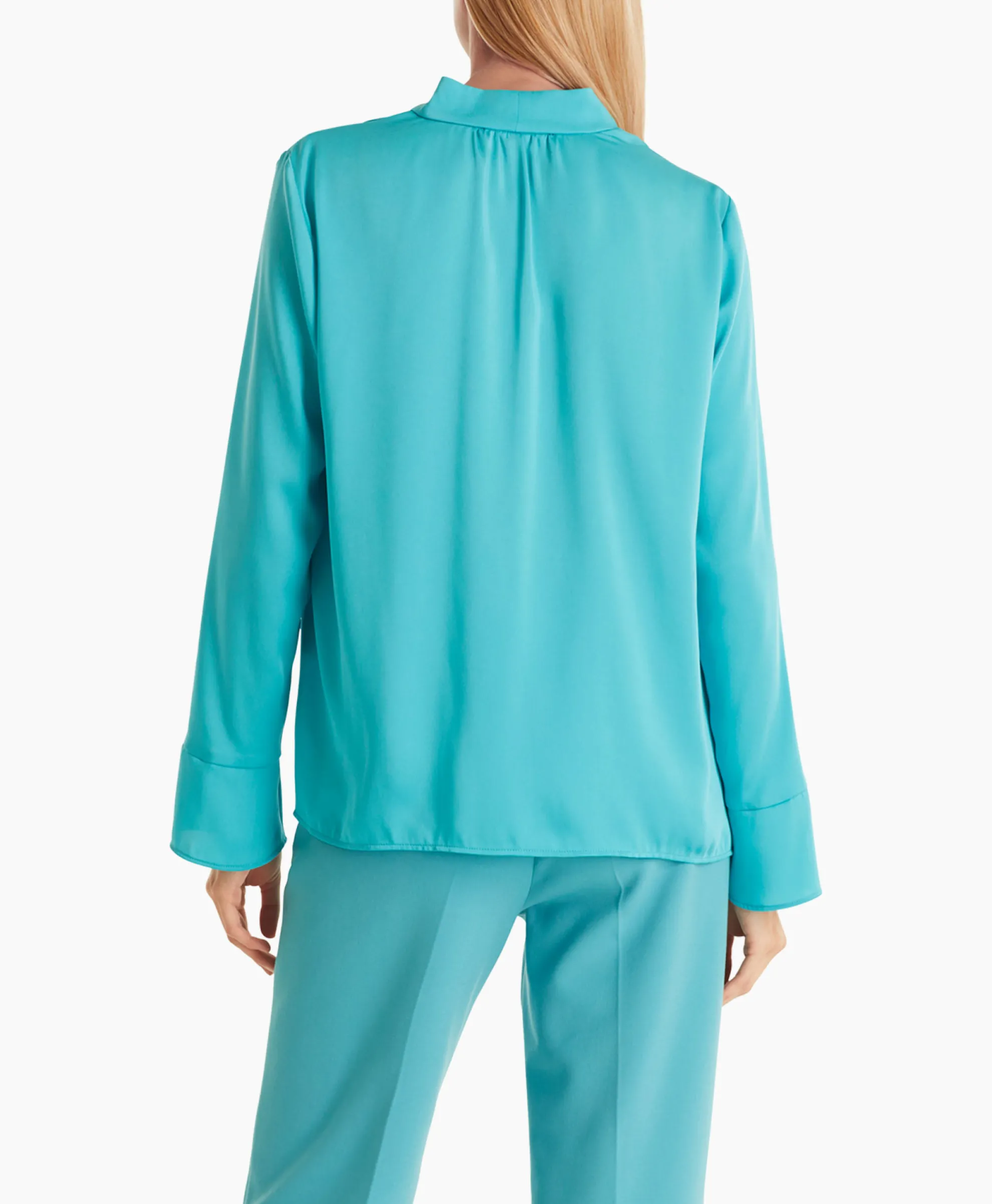 Marccain Collectie Blouse Wc 51.17 W08 Turquoise