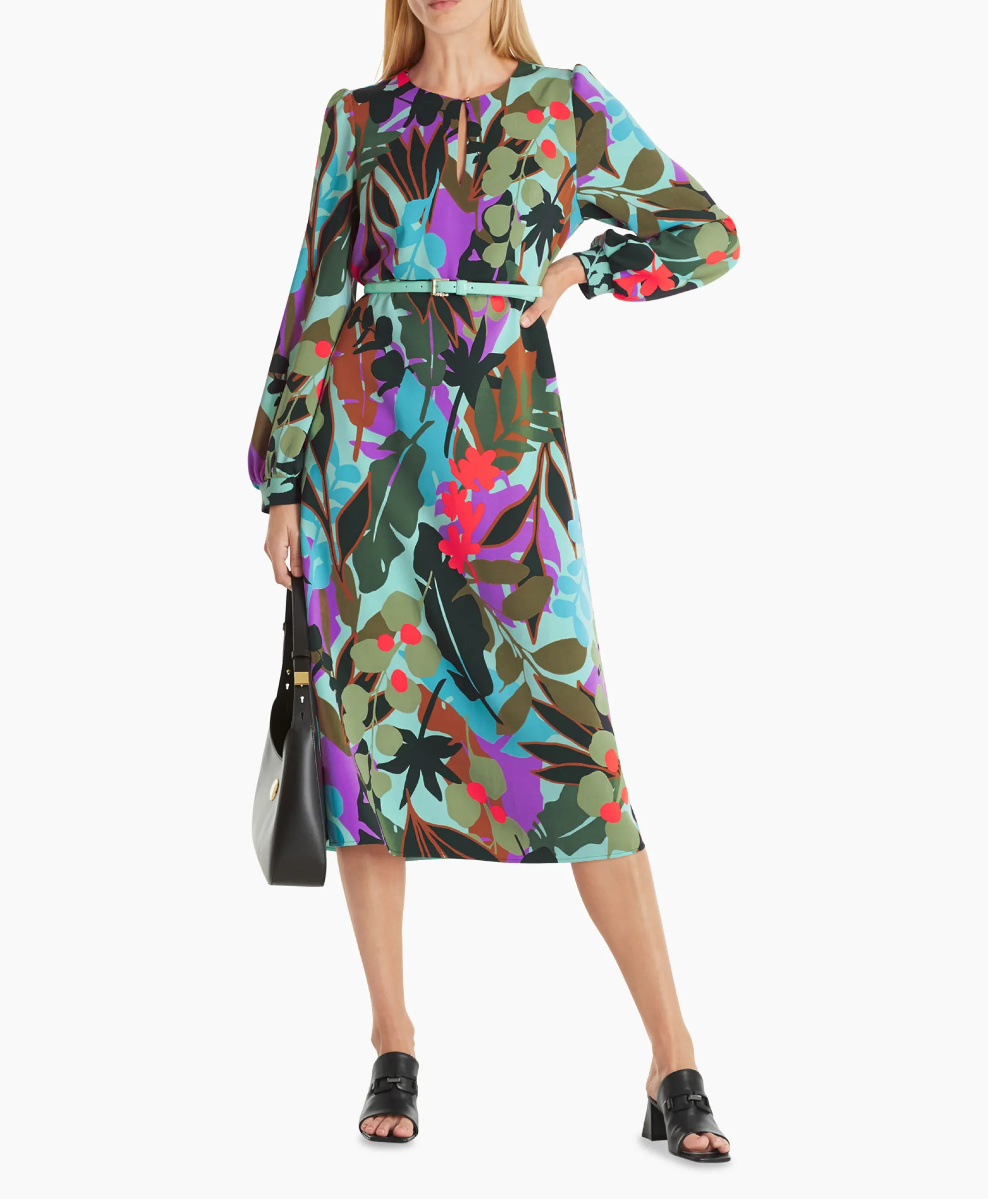 Marccain Collectie Jurk Wc 21.06 W02 Groen