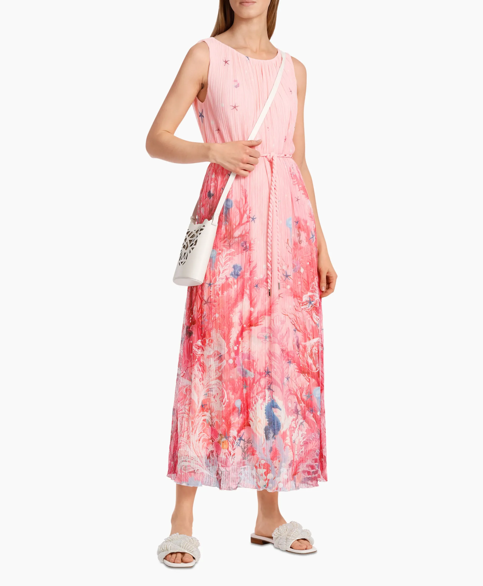 Marccain Collectie Jurk Wc 21.62 J83 Zalm