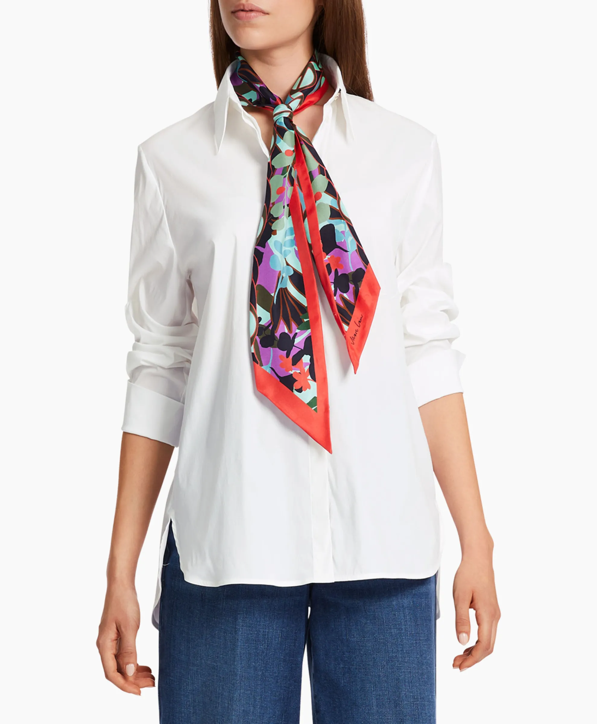 Marccain Collectie Blouse Wc 51.10 W71 Wit