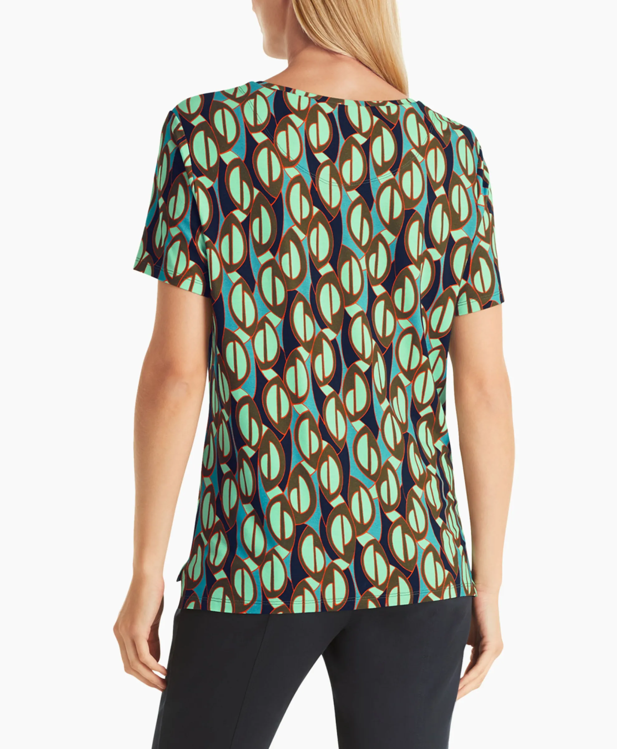 Marccain Collectie T-Shirt Wc 48.16 J02 Groen