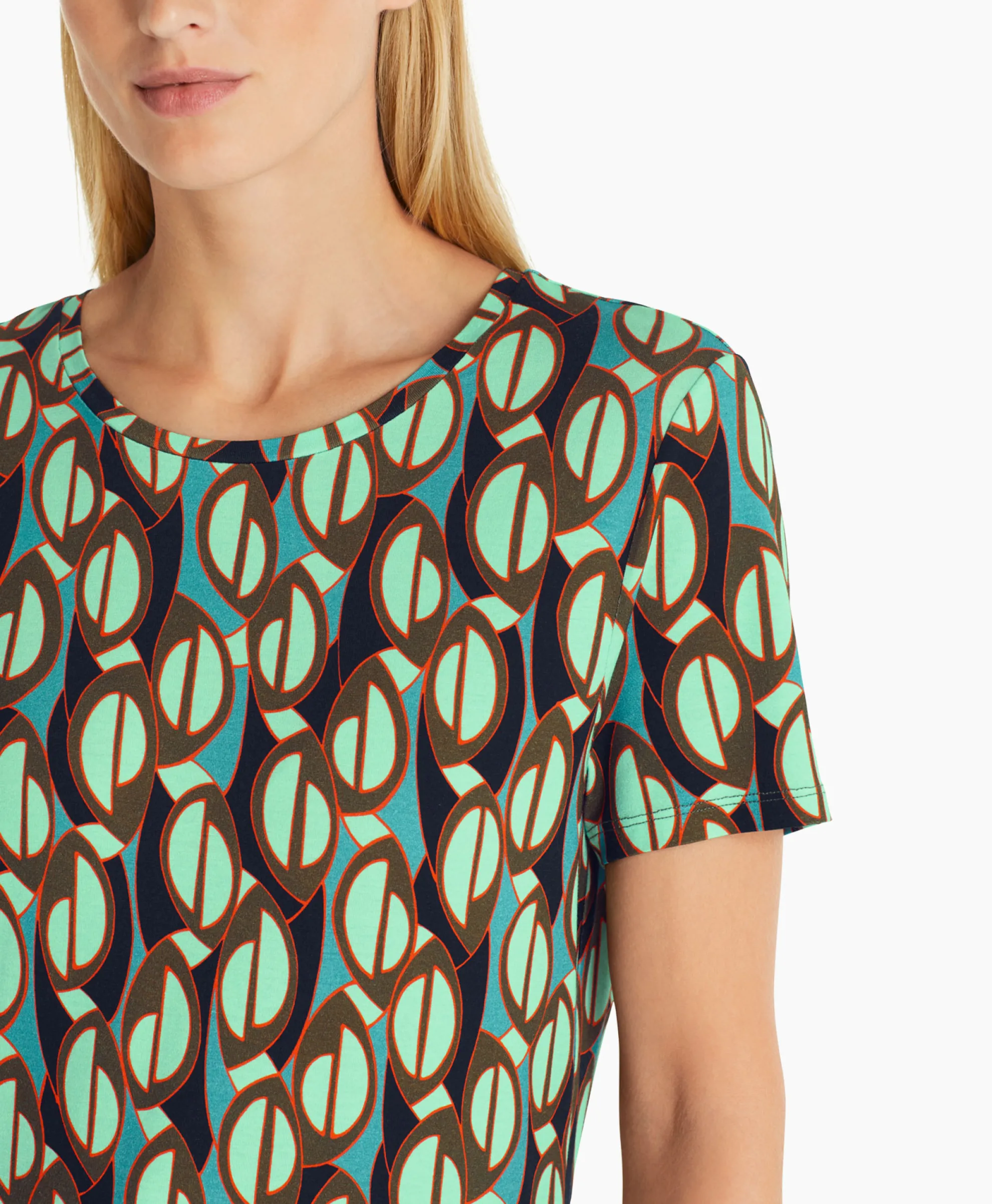 Marccain Collectie T-Shirt Wc 48.16 J02 Groen