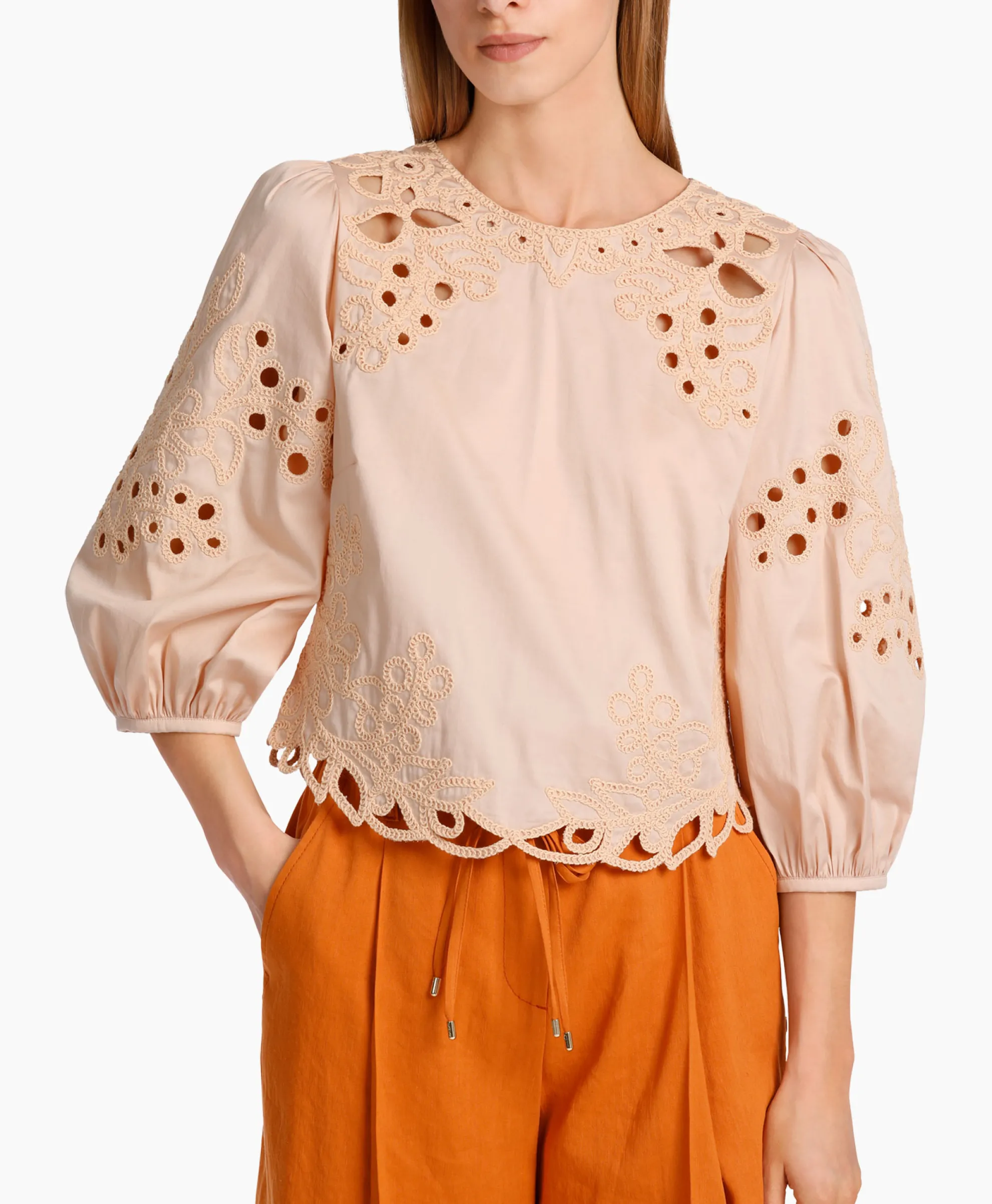Marccain Collectie Blouse Wc 51.44 W76 Rose