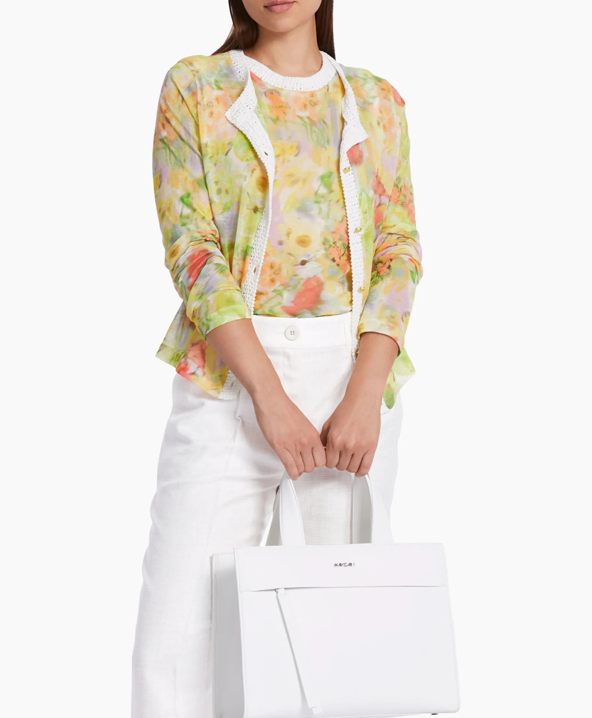 Marccain Collectie Vest Wc 39.16 M34 Midden Geel