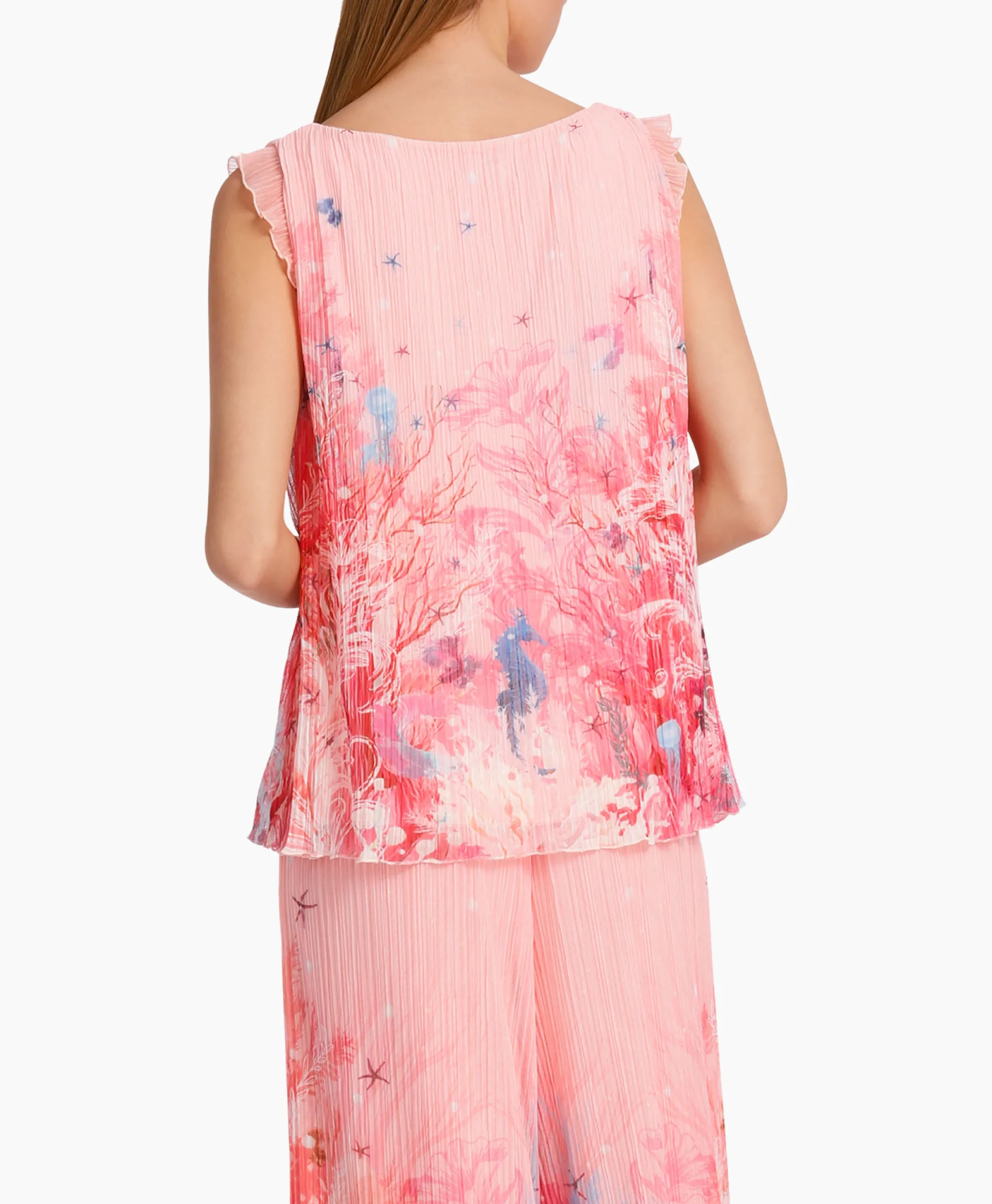 Marccain Collectie Top Wc 61.26 J83 Zalm