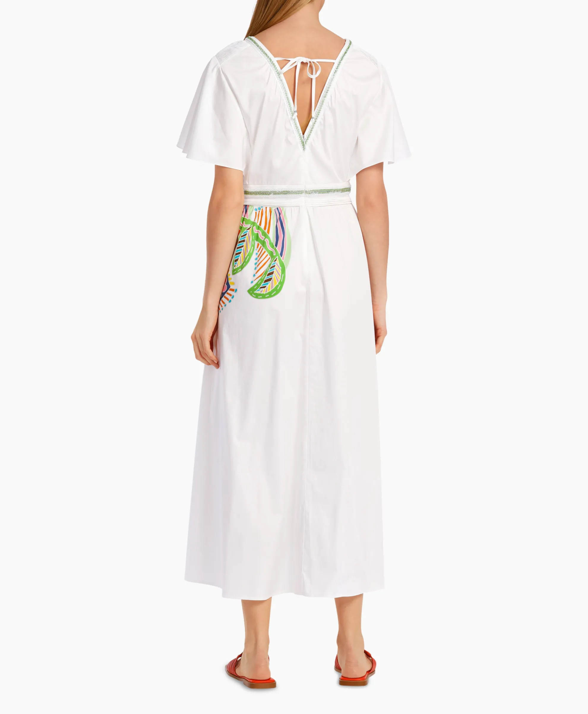 Marccain Collectie Jurk Wc 21.51 W64 Wit