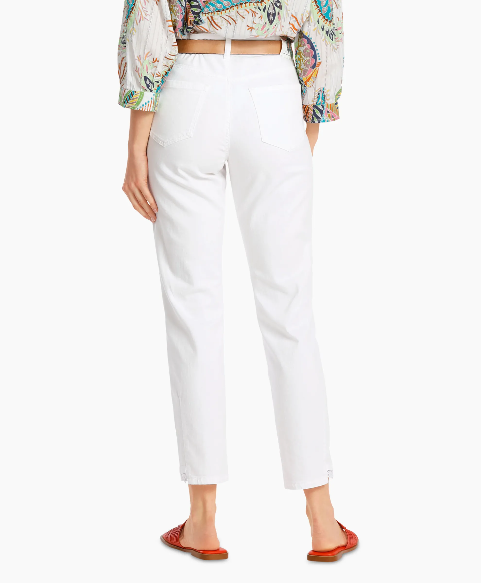 Marccain Collectie Jeans Wc 82.20 D69 Wit