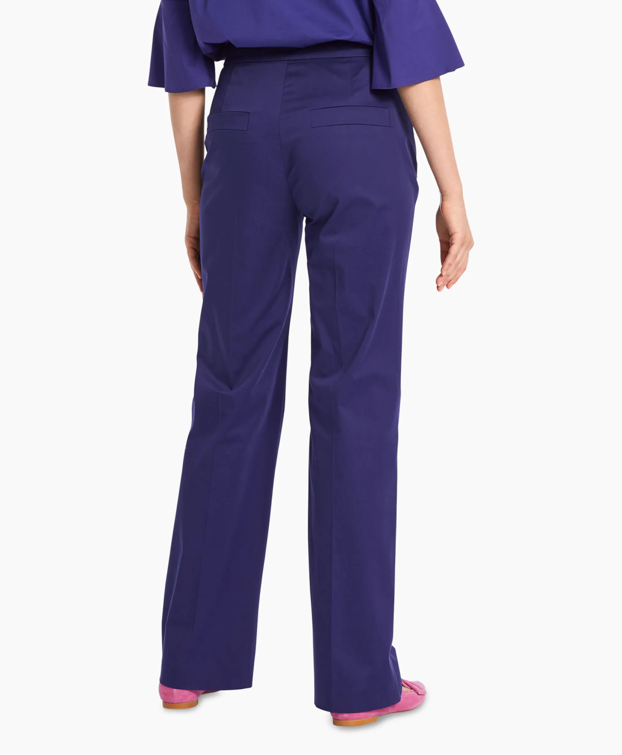 Marccain Collectie Broek Wc 81.41 W83 Paars