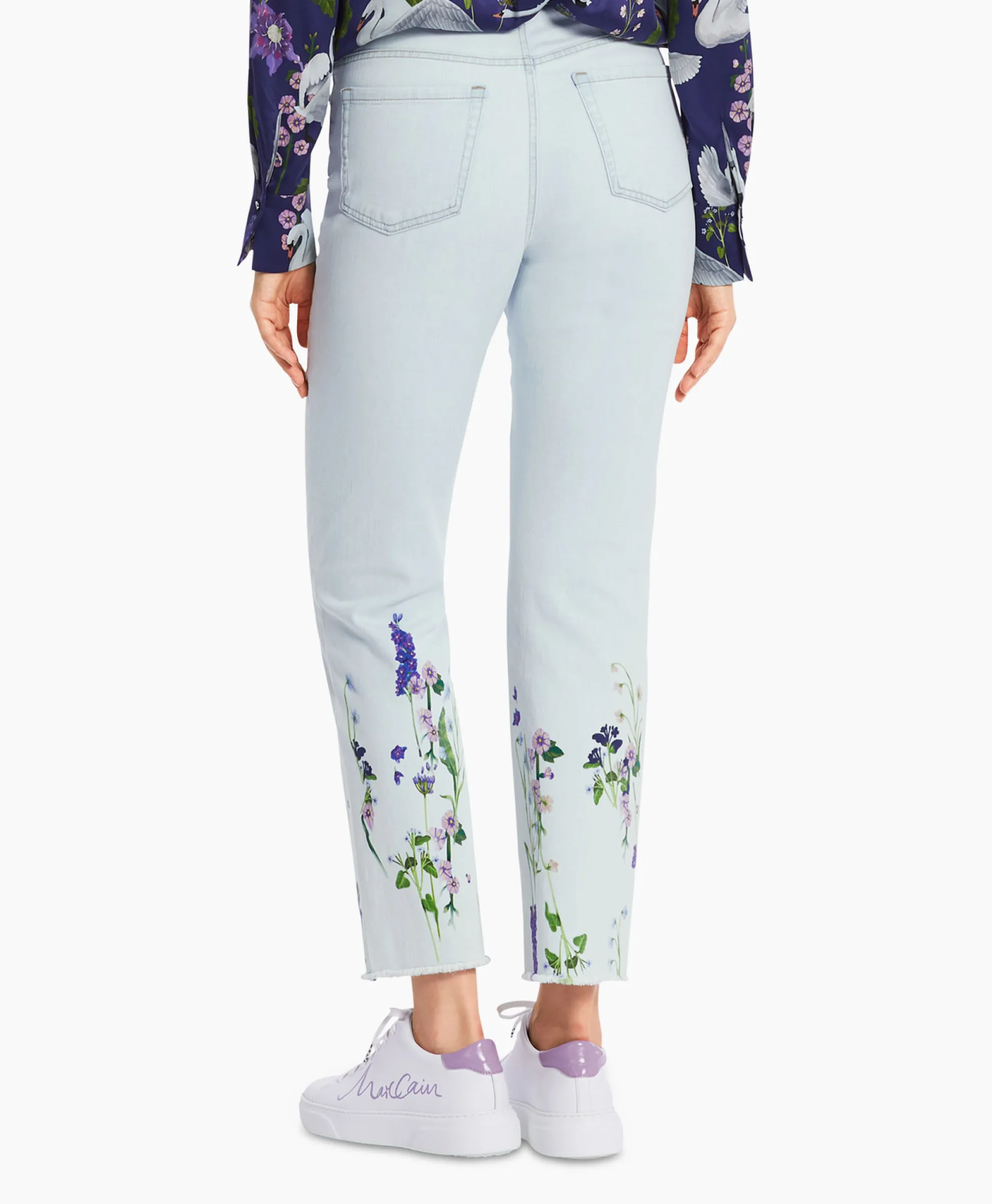 Marccain Collectie Jeans Wc 82.11 D04 Licht Blauw