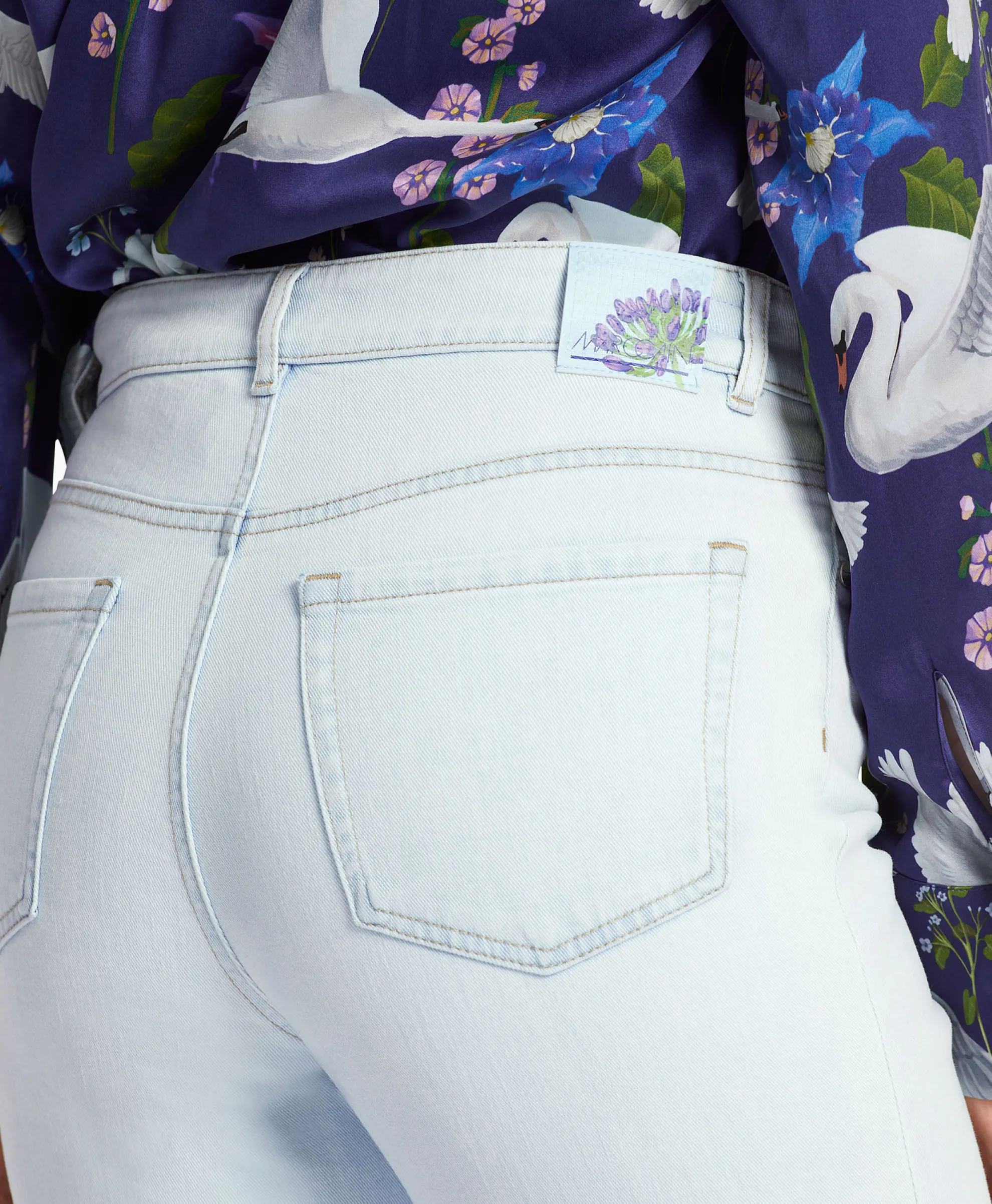 Marccain Collectie Jeans Wc 82.11 D04 Licht Blauw