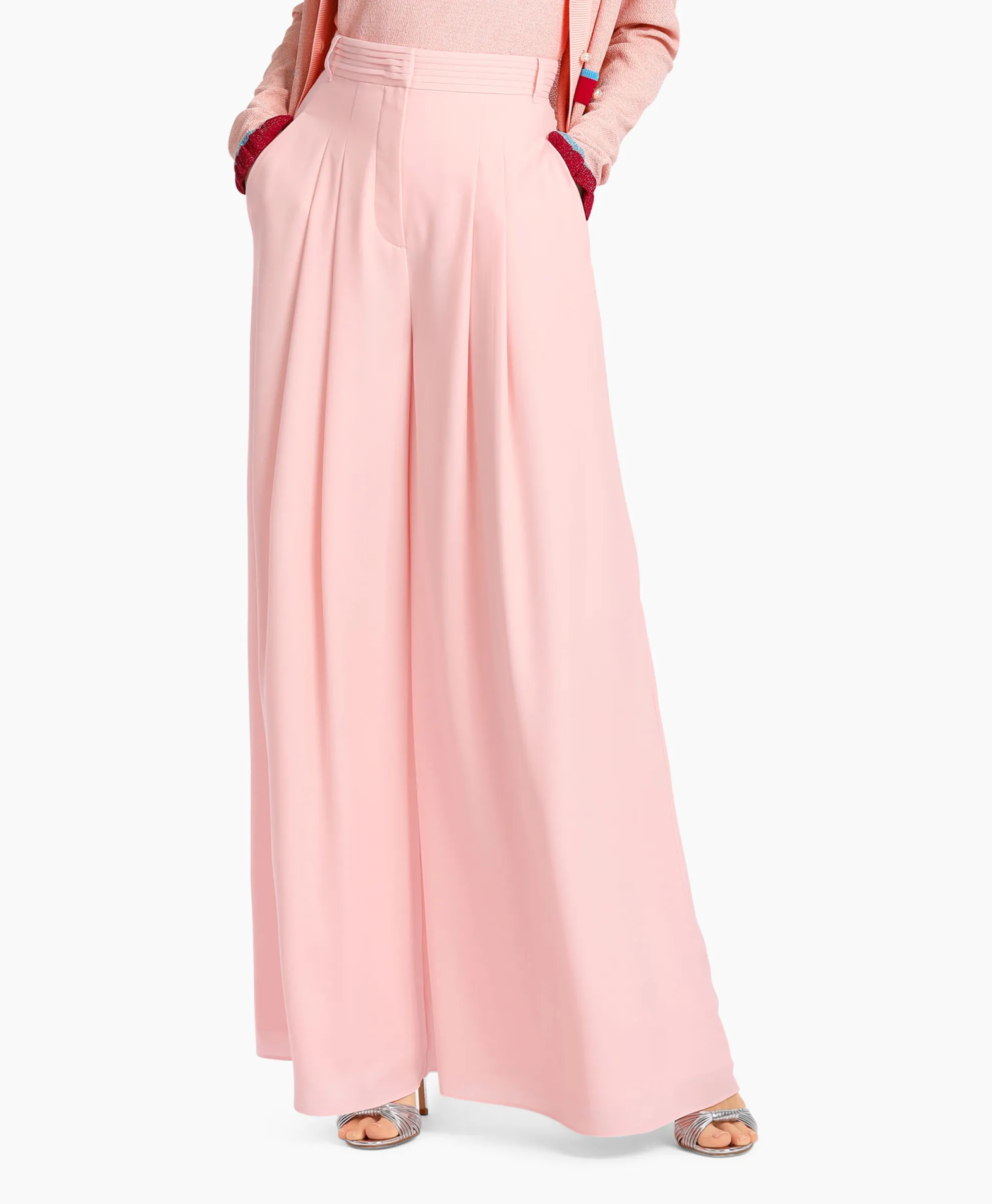 Marccain Collectie Broek Wc 81.60 W90 Zalm