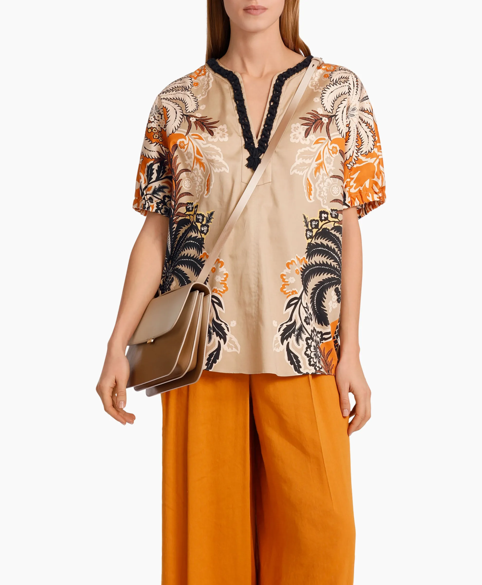 Marccain Collectie Blouse Wc 51.39 W67 Beige