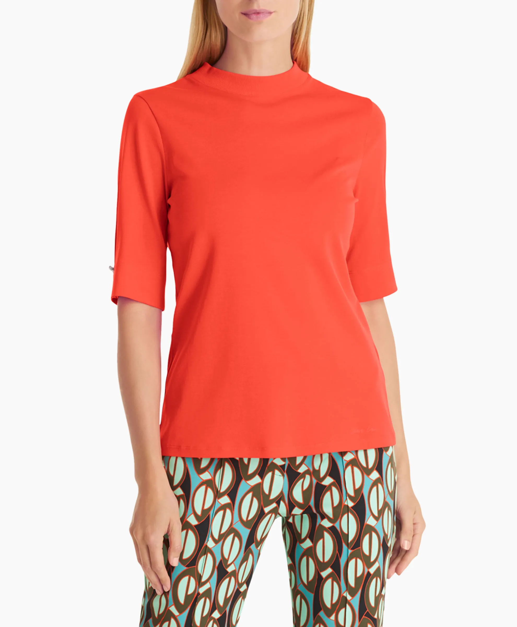 Marccain Collectie T-Shirt Wc 48.24 J14 Grijs