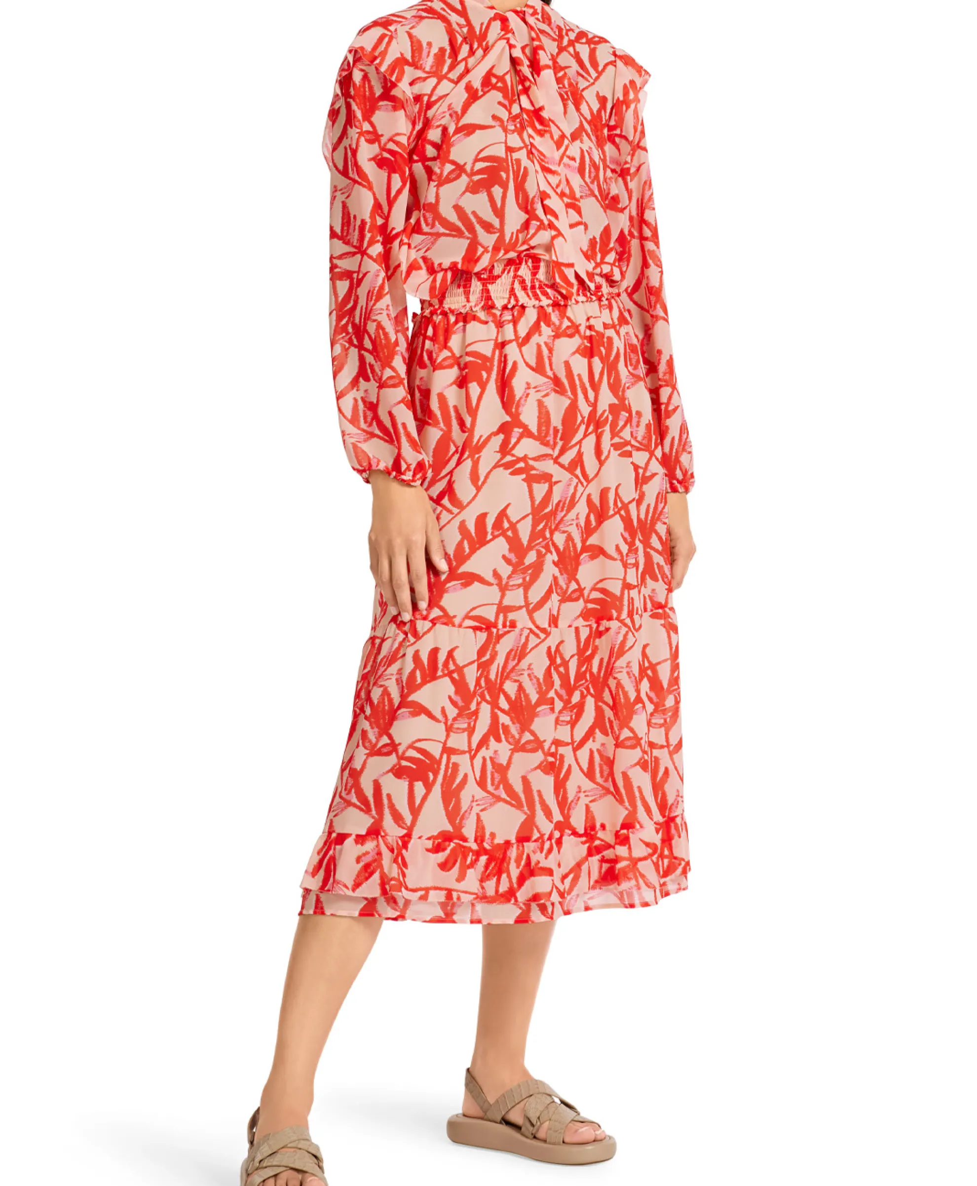 Marccain Collectie Maxi Rok Uc 71.10 W43 Ecru