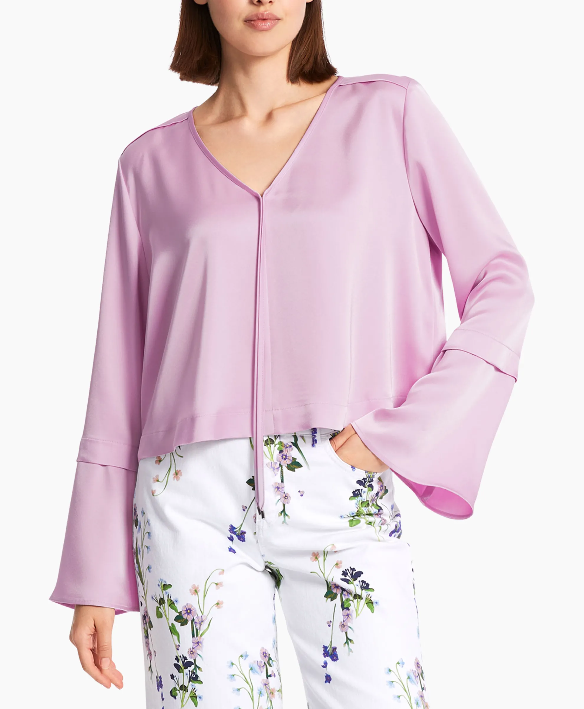 Marccain Collectie Blouse Wc 51.22 W15 Lavendel