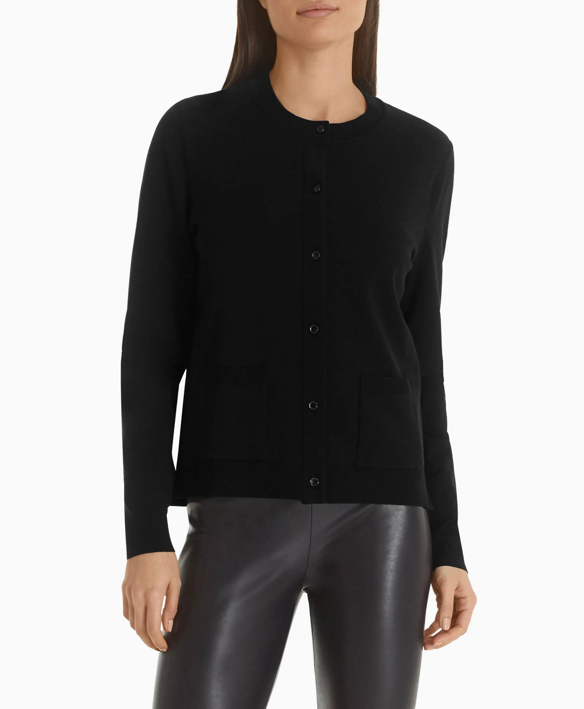 Marccain Essentials Vest +E 39.01 M11 Zwart