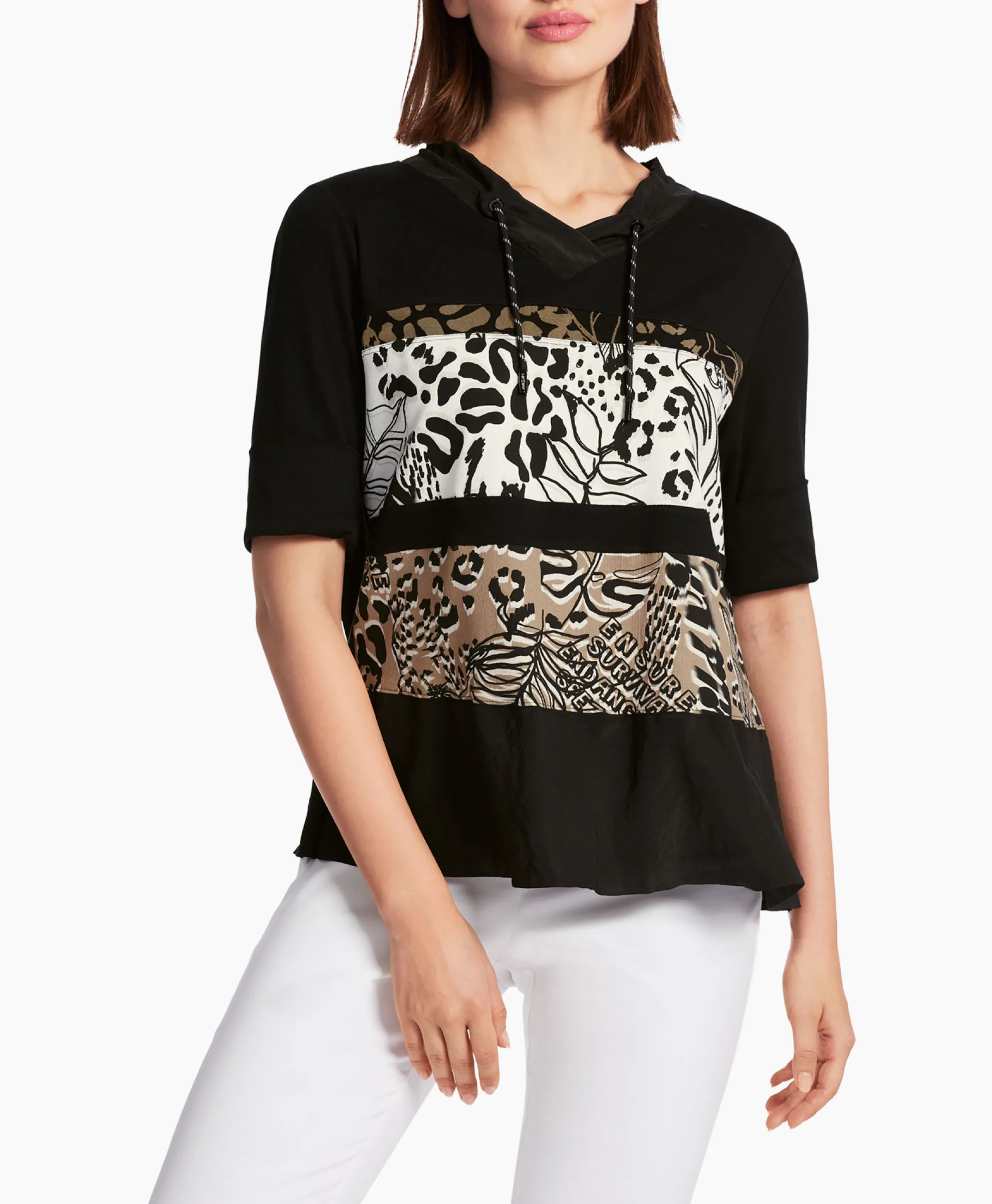 Marccain Sport Blouse Ws 55.05 J88 Zwart