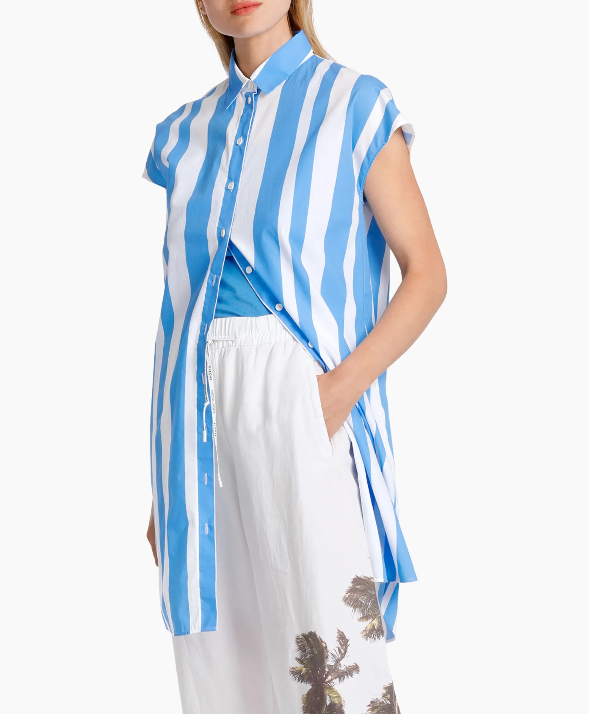 Marccain Sport Jurk Ws 21.53 W84 Donker Blauw