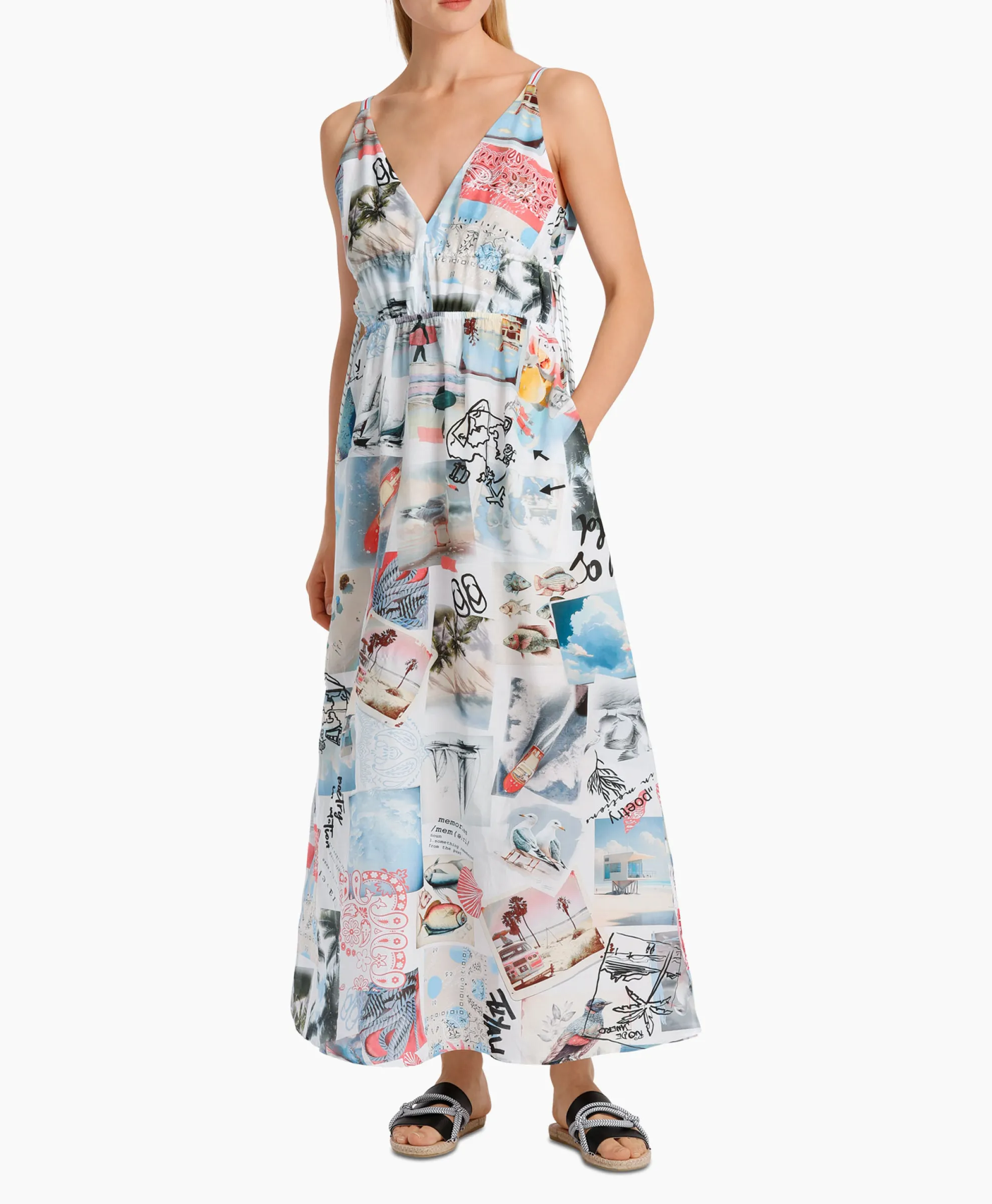 Marccain Sport Jurk Ws 21.40 W40 Rood