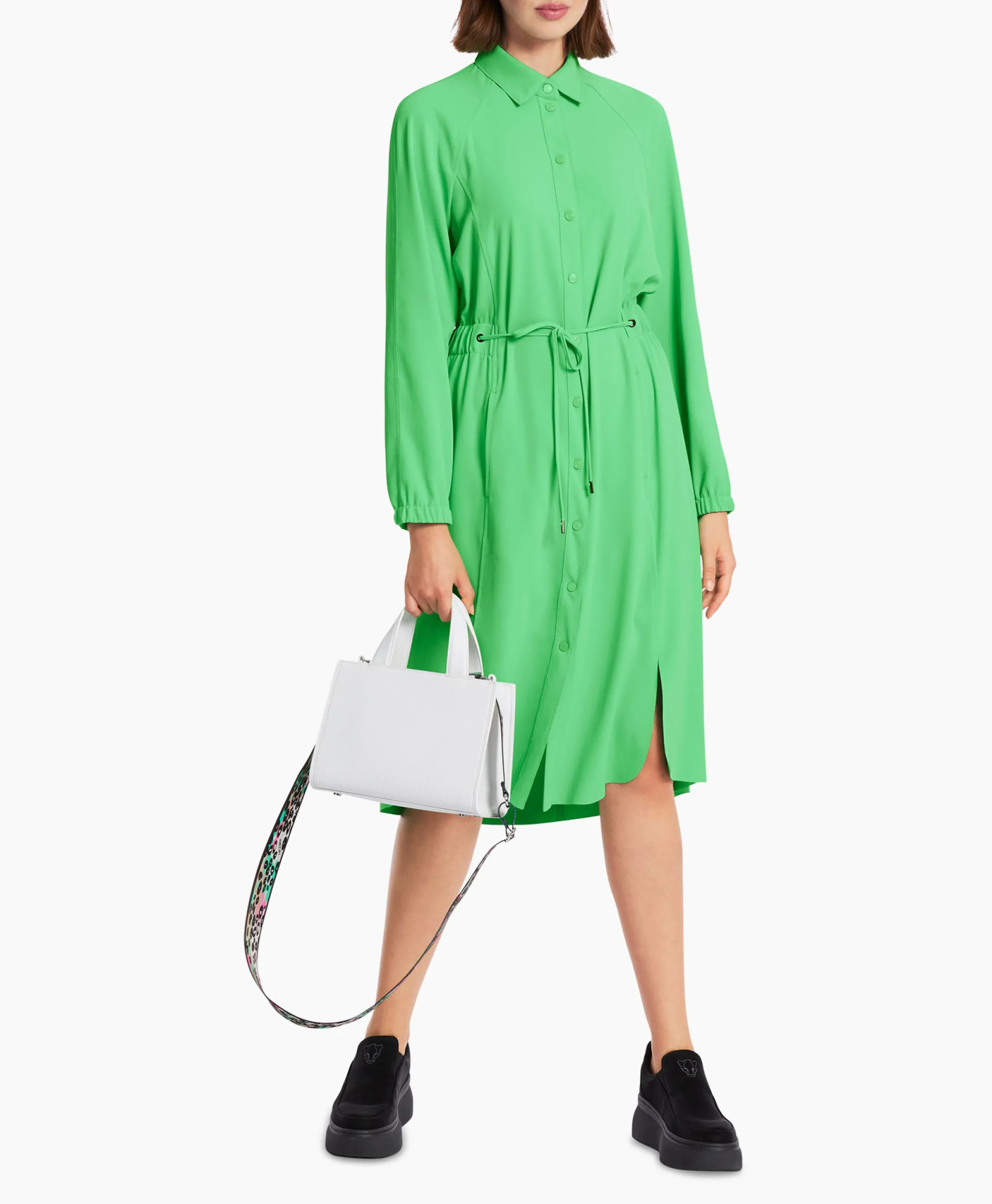 Marccain Sport Jurk Ws 21.14 W28 Groen