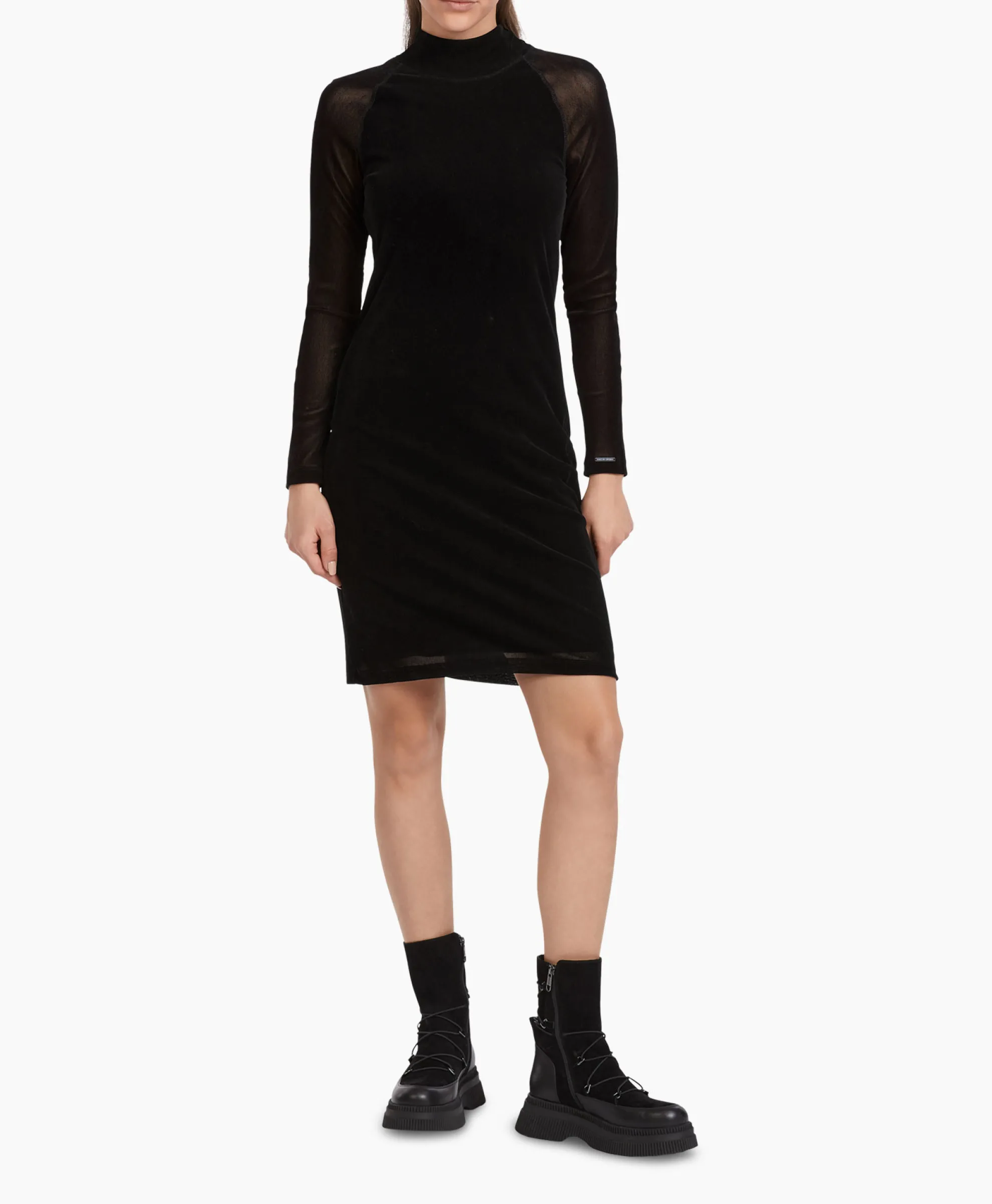 Marccain Sport Jurk Vs 21.33 J41 Zwart