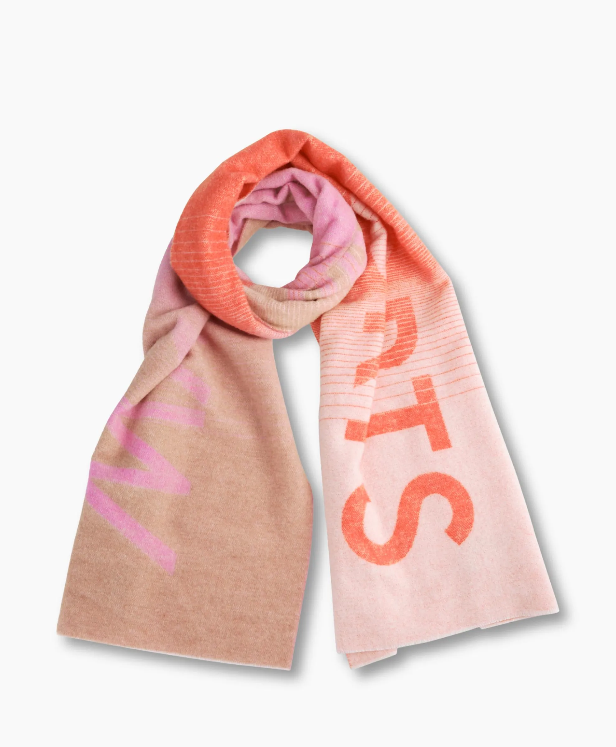 Marccain Sport Sjaal Vs B4.10 Z34 Print + 2 Kleurig