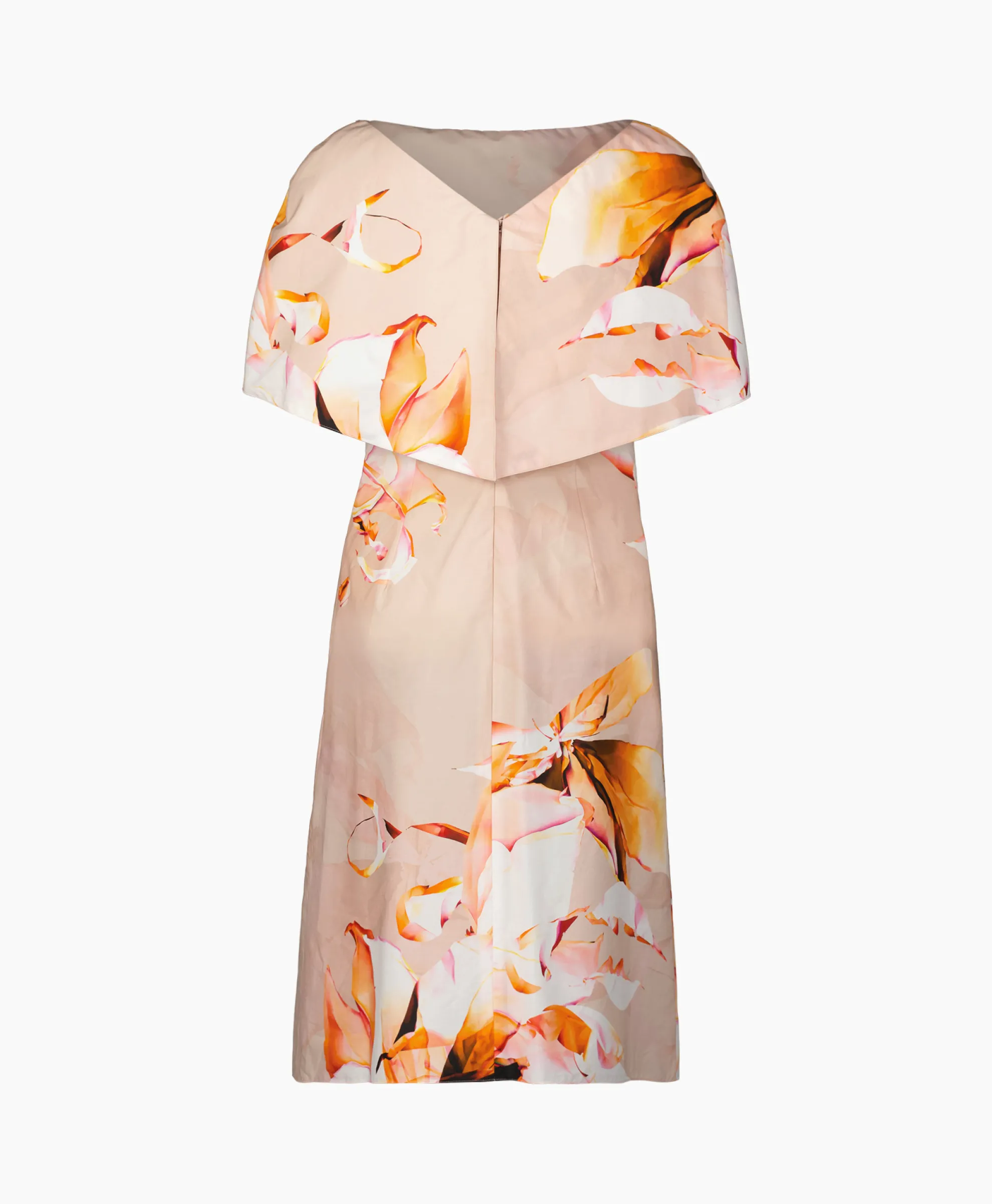 Natan Midi Jurk Angela-Ncec07 Zalm