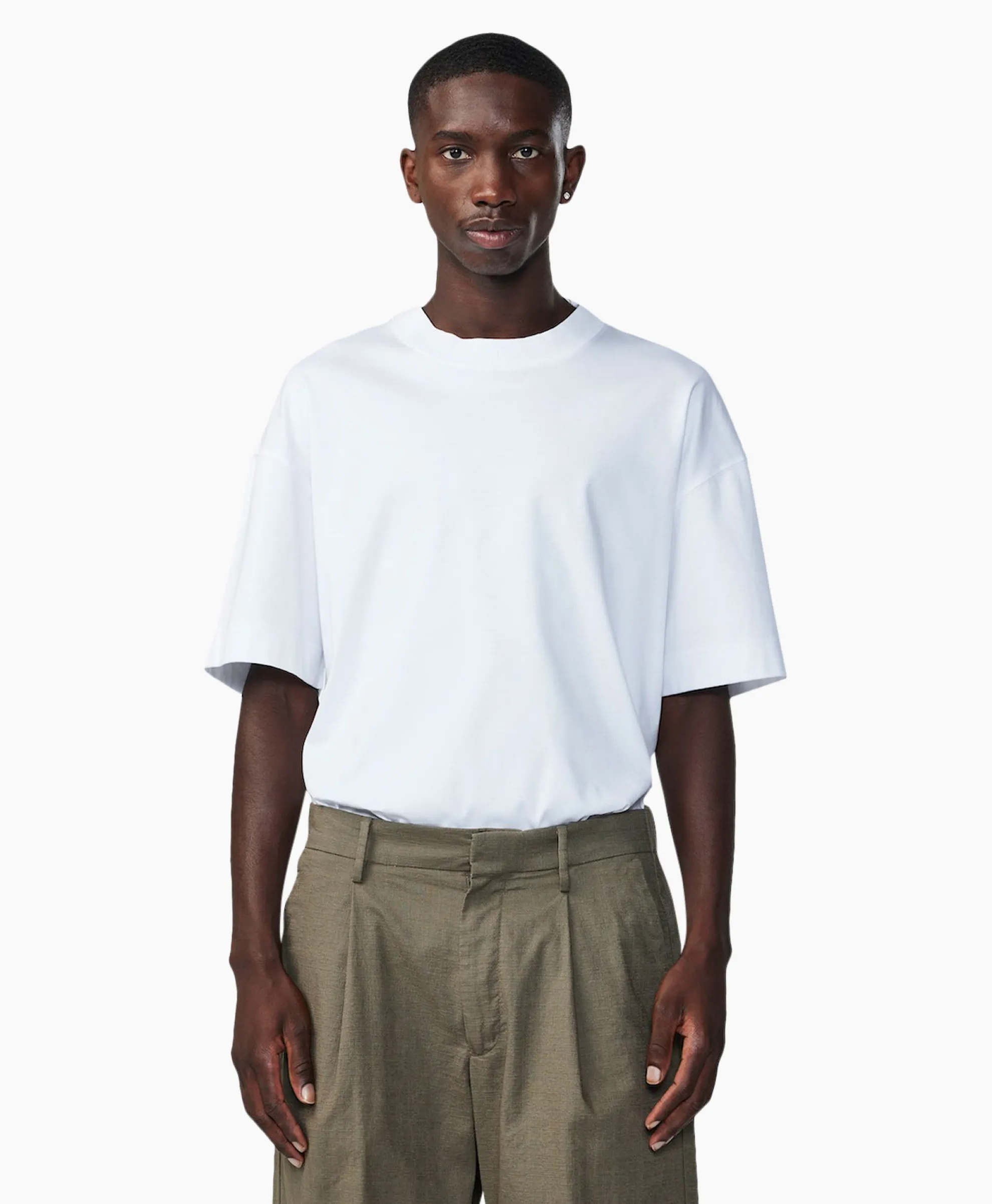 Nn07 T-Shirt Benja Ss Wit