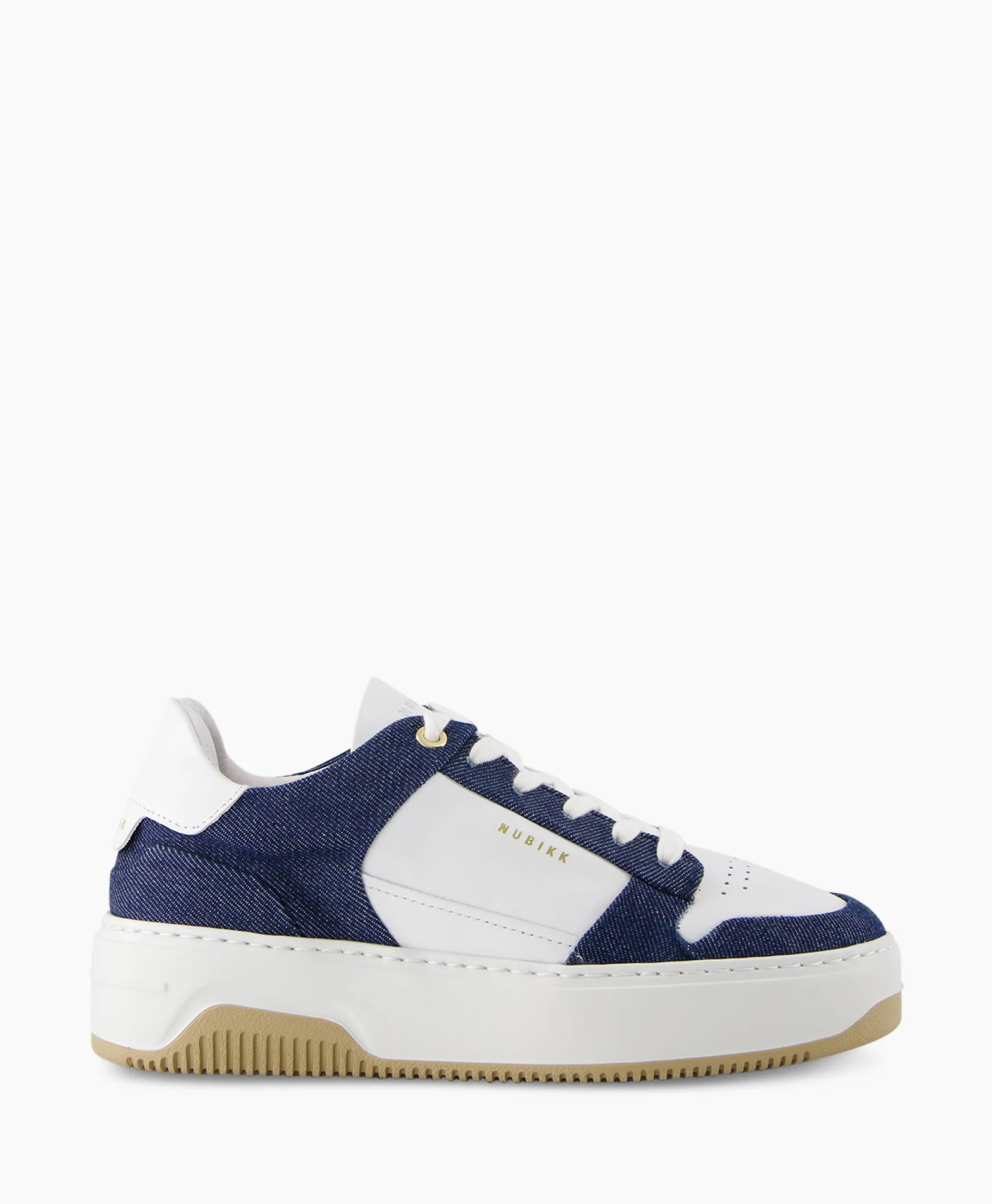 Nubikk Sneaker Basket Court Wit
