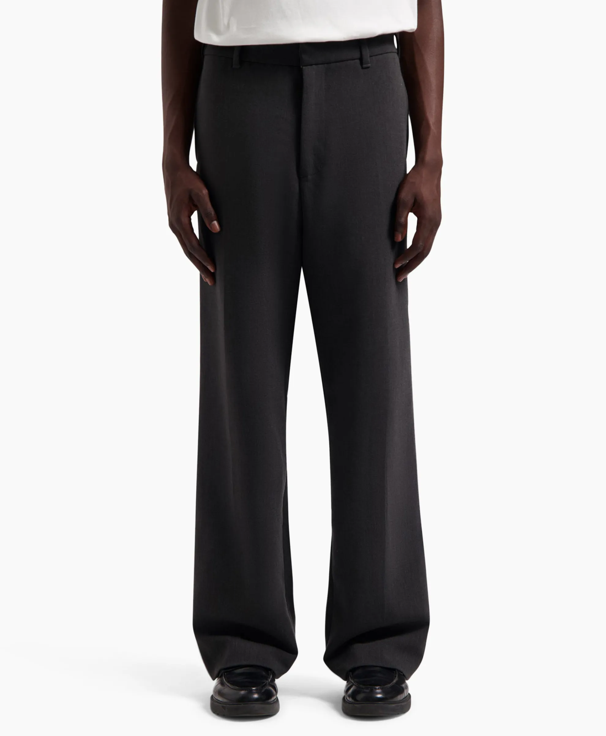 Olaf Hussein Broek Tailored Grijs