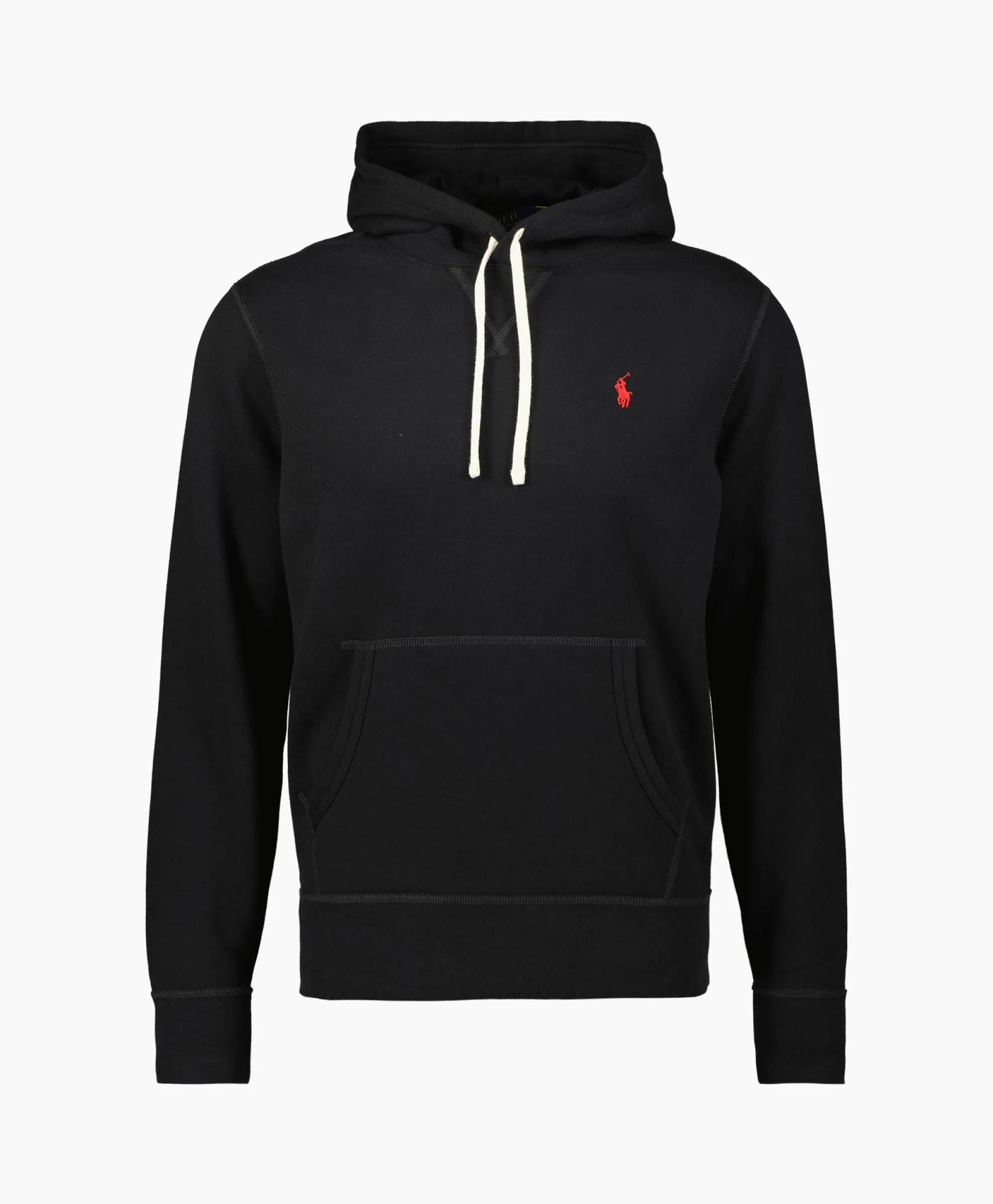 Ralph Lauren Hoodie Long Sleeve-Knit Zwart