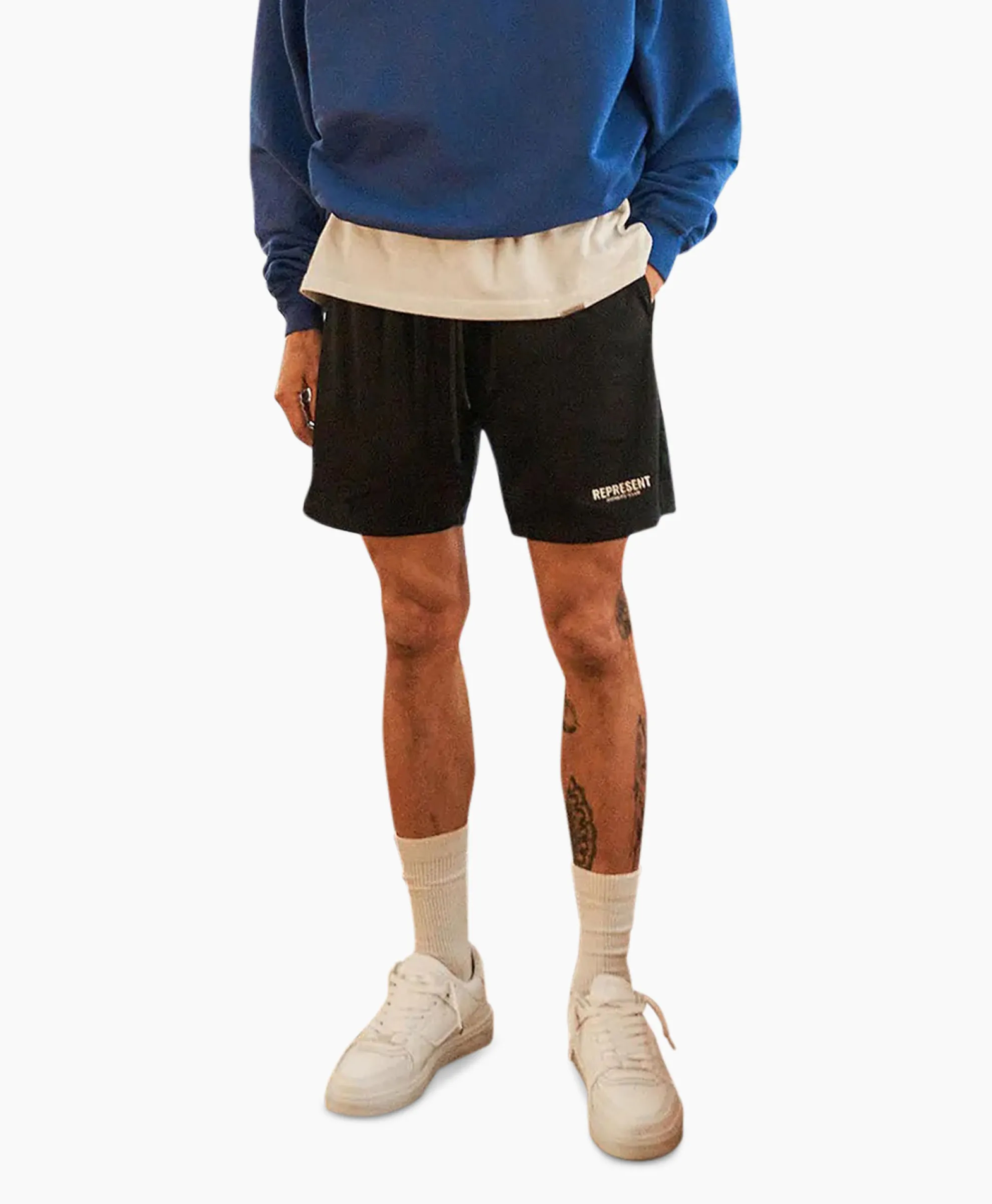 Represent Korte Broek Owners Club Mesh Zwart