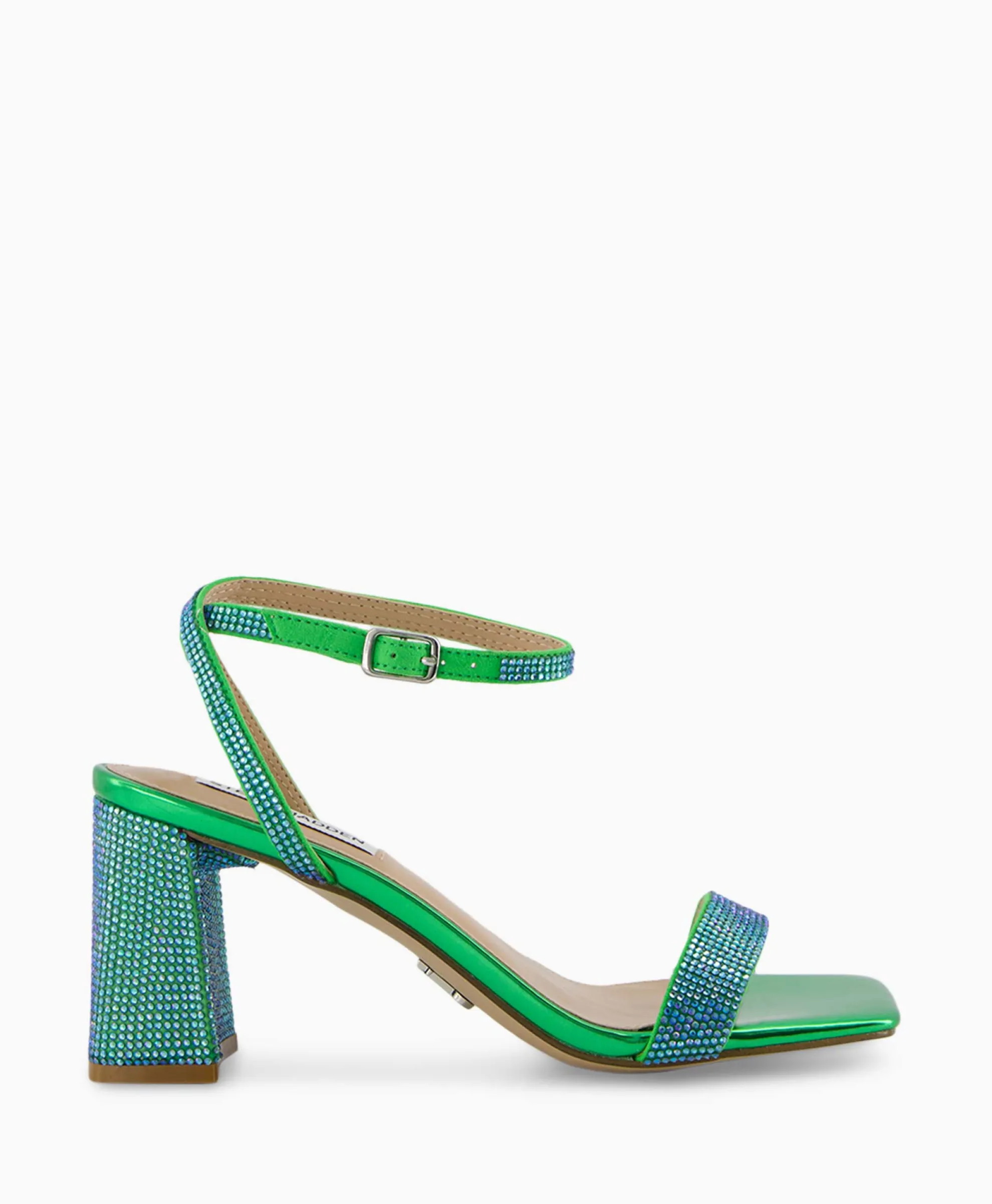 Steve Madden Sandaal Met Hak Luxe-R Blauw