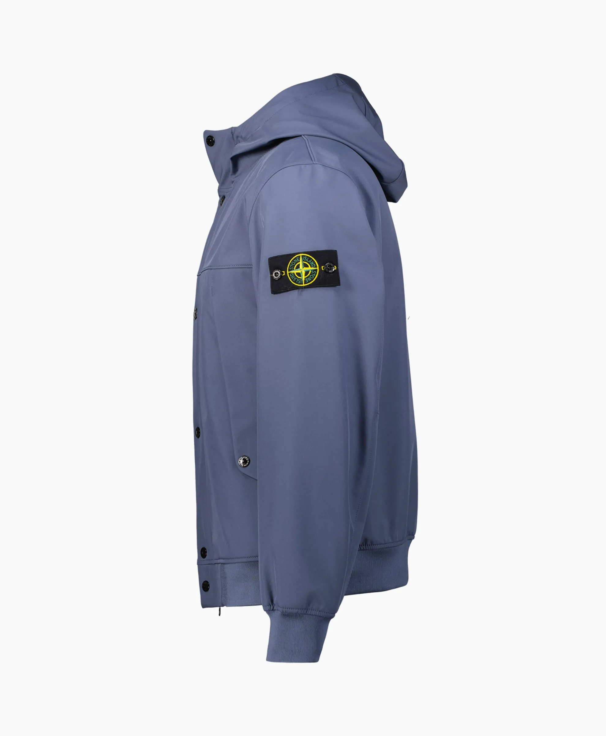 Stone Island Softshell Jas 40227 Donker Blauw