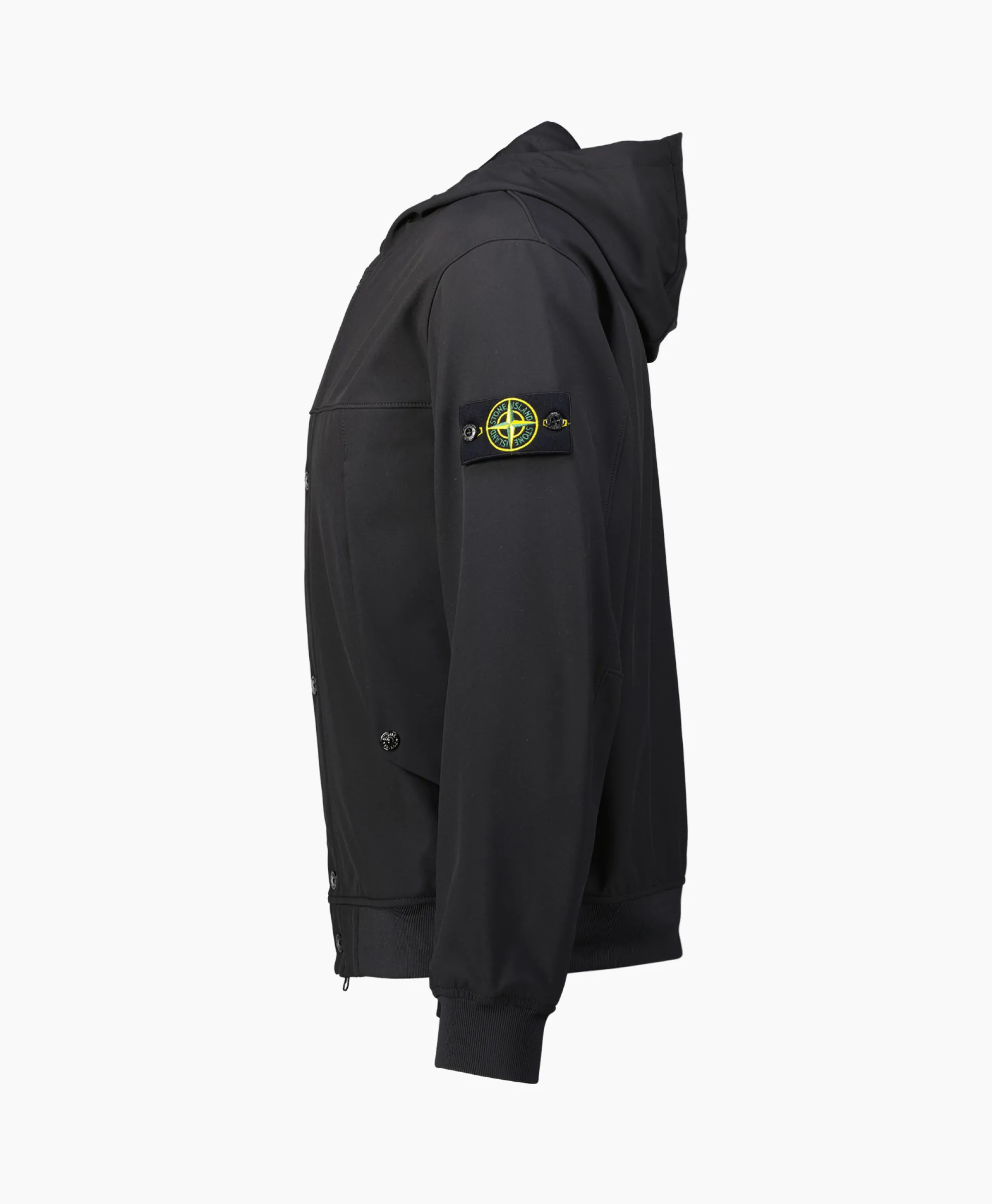 Stone Island Softshell Jas 40227 Zwart