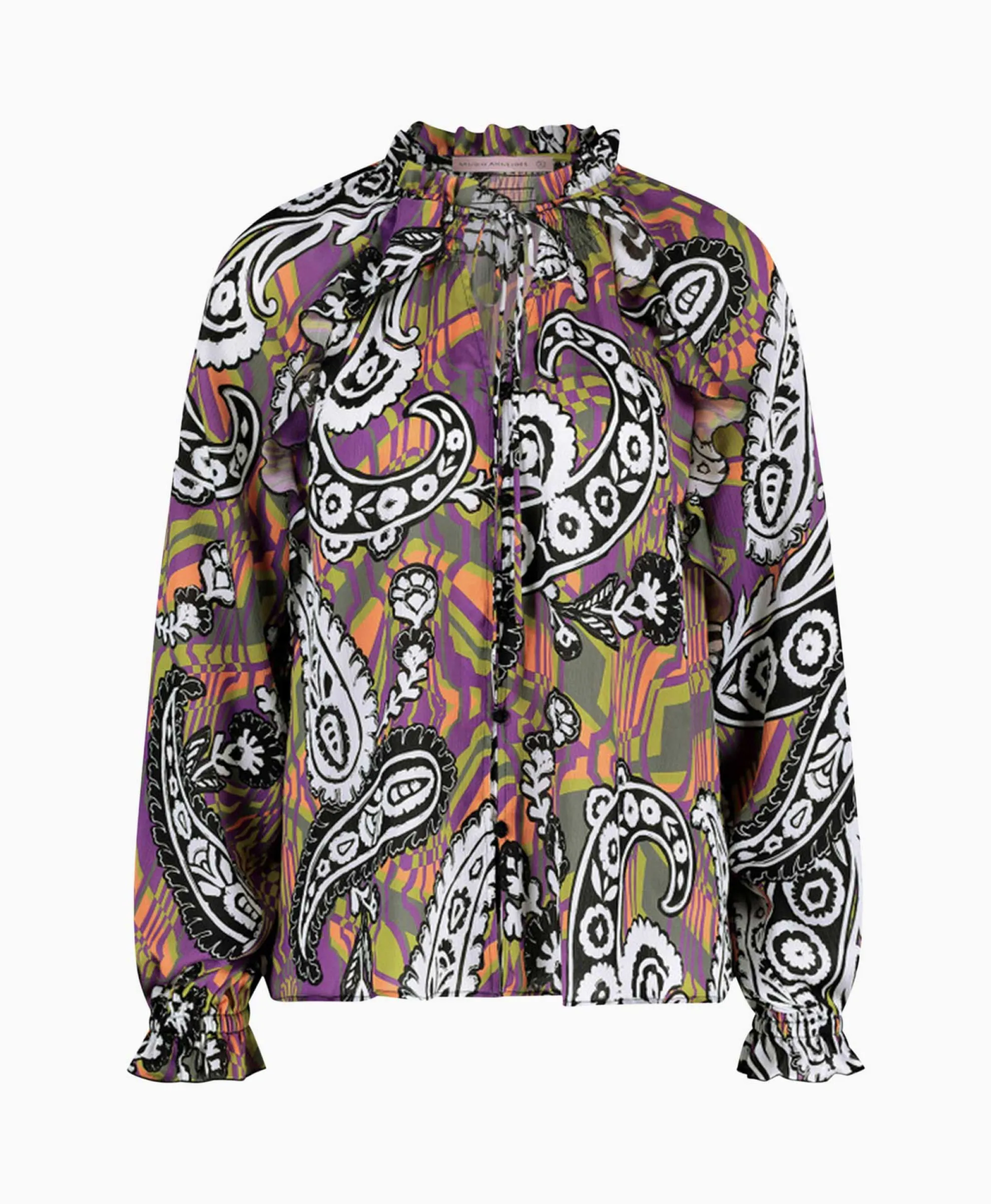 Studio Anneloes Blouse Revelin Voile Paisley Combo L