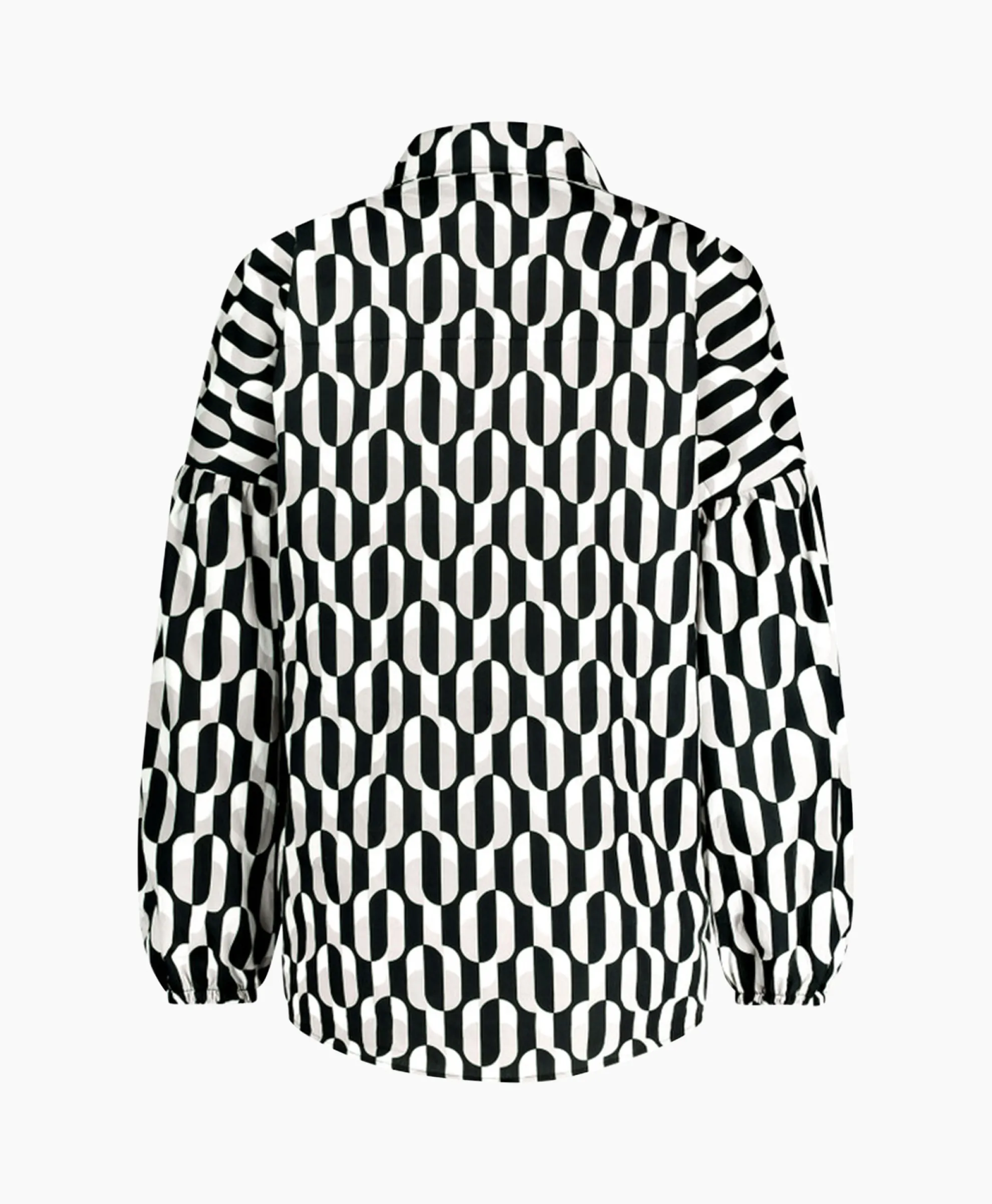 Studio Anneloes Blouse Havana Coffee Beans Zwart Dessin