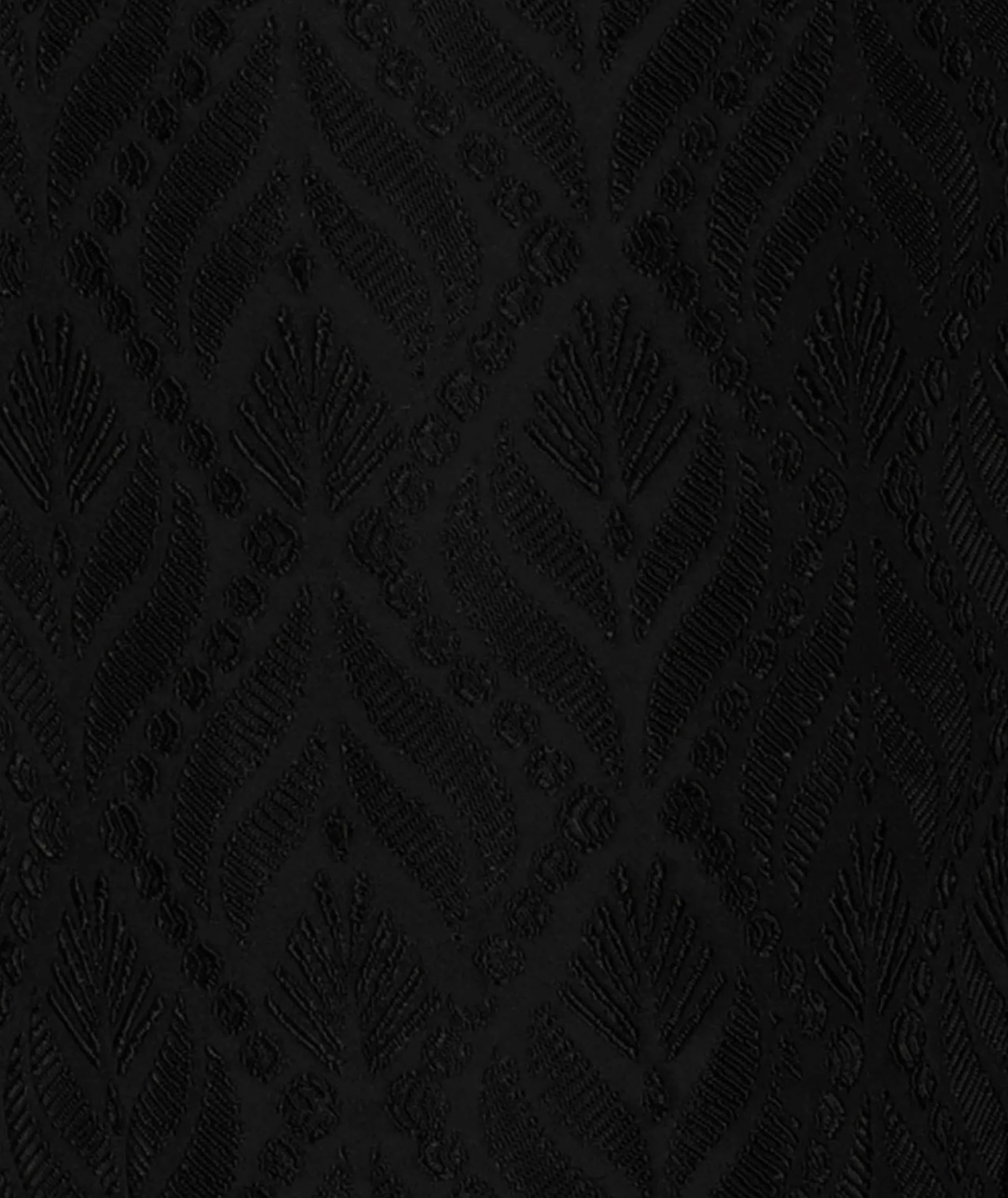 Studio Anneloes Broek Mira Ornament Jacquard Trousers Zwart