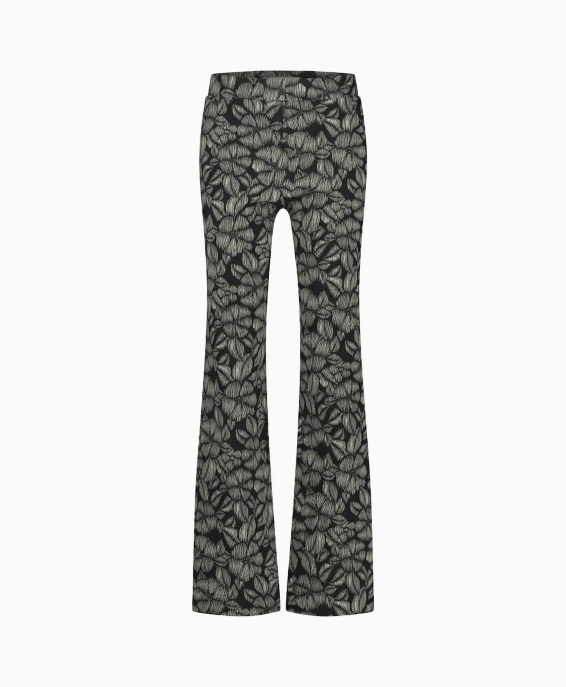 Studio Anneloes Broek Marilon Flower Trousers Zand